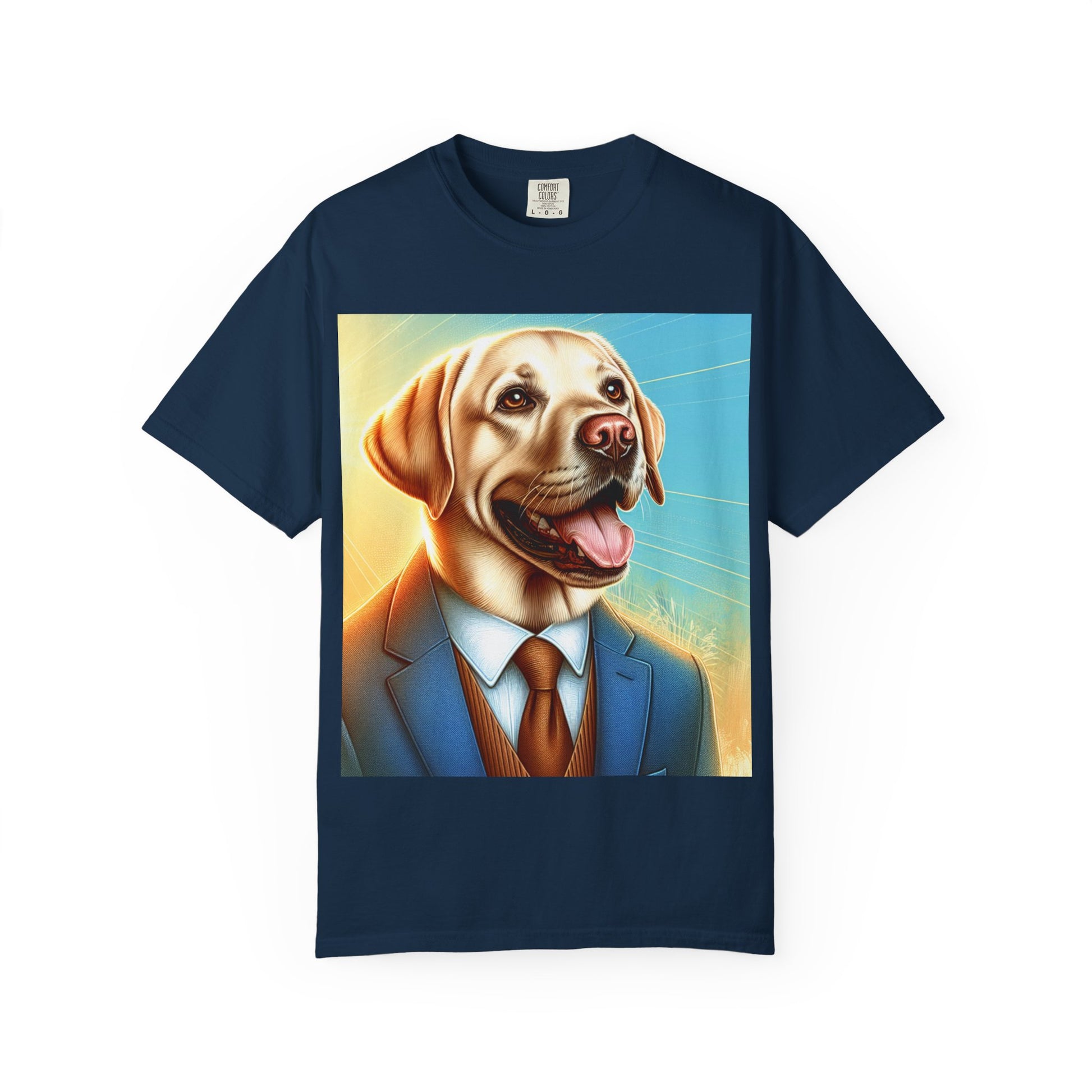 Whimsical Dog Chef Unisex T-Shirt | Funny Pet Lover Gift, Humor Tee, Animal Portrait, Casual Wear, Birthday Surprise