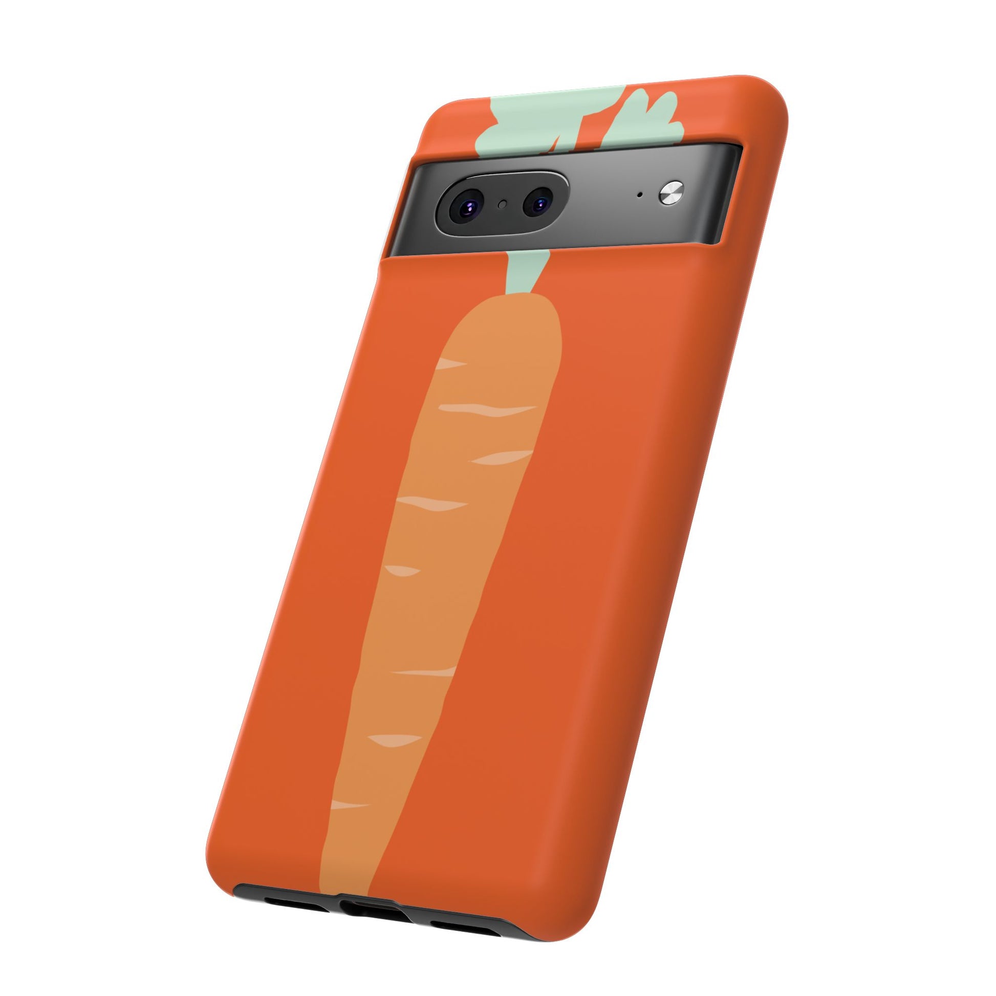 Tough Cases Carrot Phone Case, Cute Smartphone Cover, Fun Gift for Garden Lovers, Fall Decor, Vegan Accessories, Colorful Case