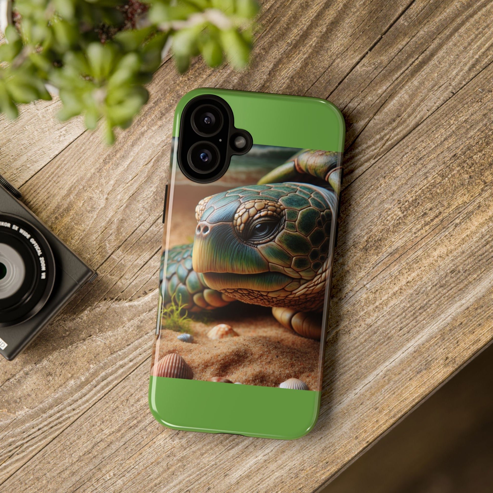 Turtle Phone Case, Sea Life Accessory, Ocean Lover Gift, Nature Inspired Cover, Eco-Friendly Protection