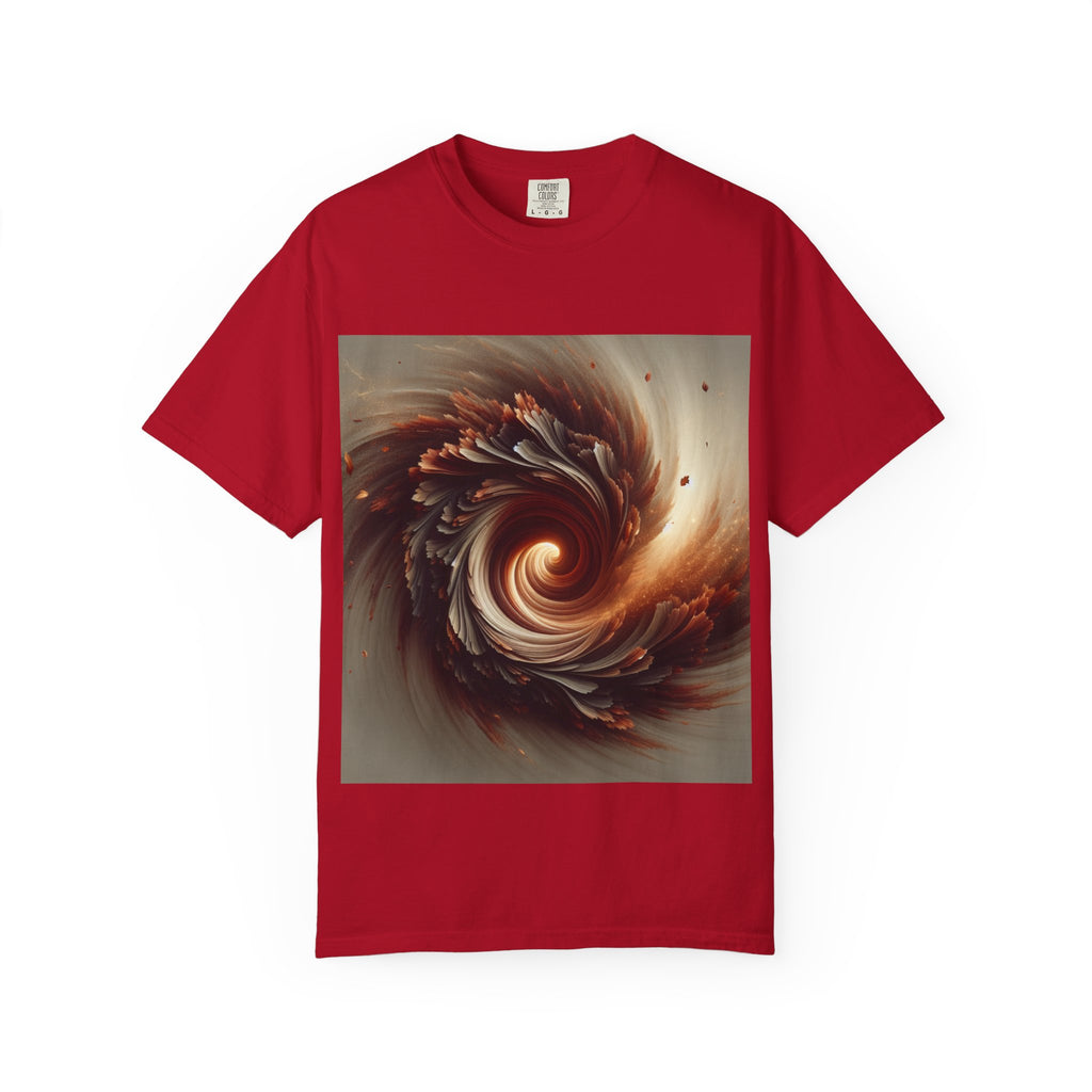 Cosmic Swirl Unisex Garment-Dyed T-Shirt