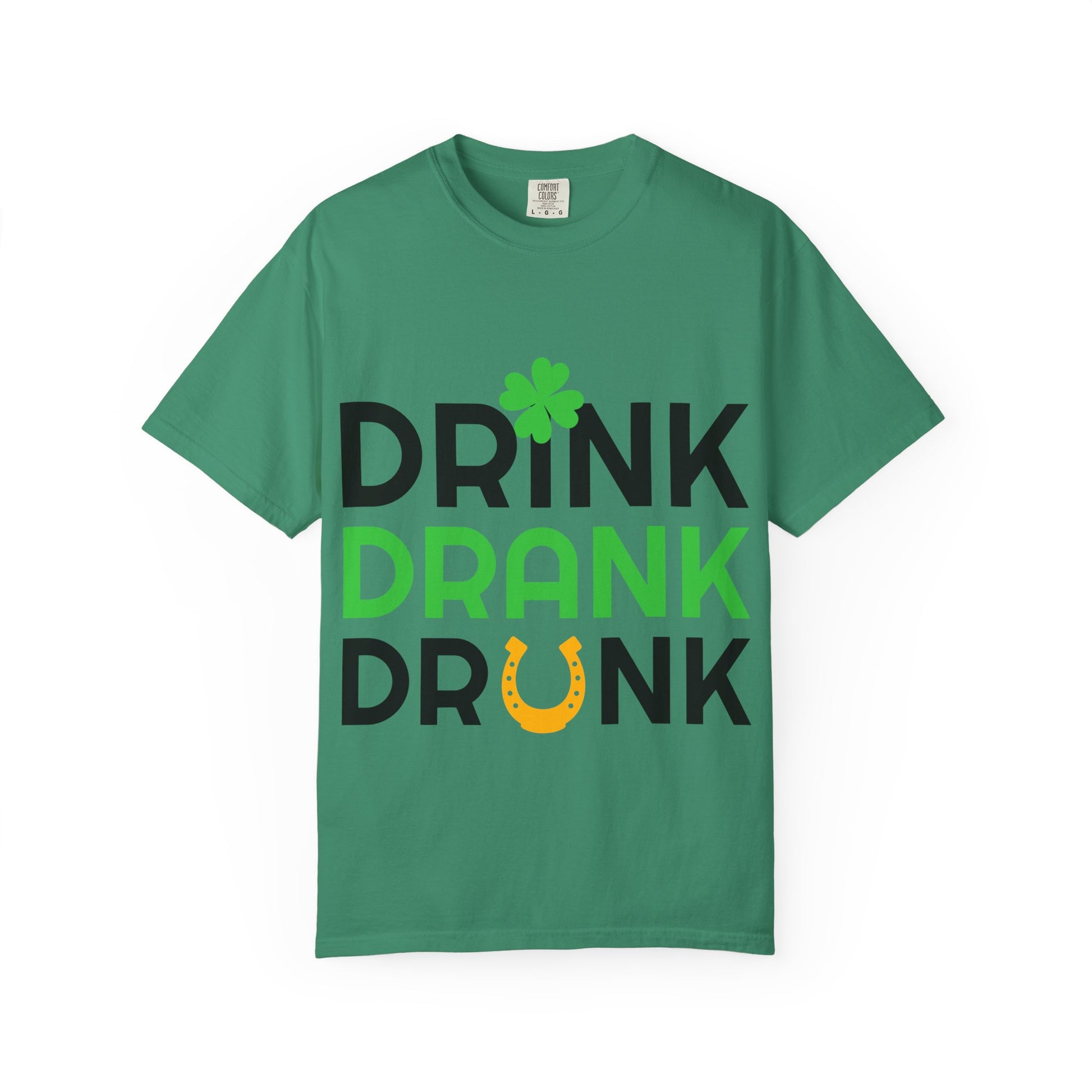 St. Patrick's Day T-Shirt, Unisex Garment-Dyed Tee, Festive Irish Apparel, Casual Wear, Lucky Charm Shirt, Party Outfit