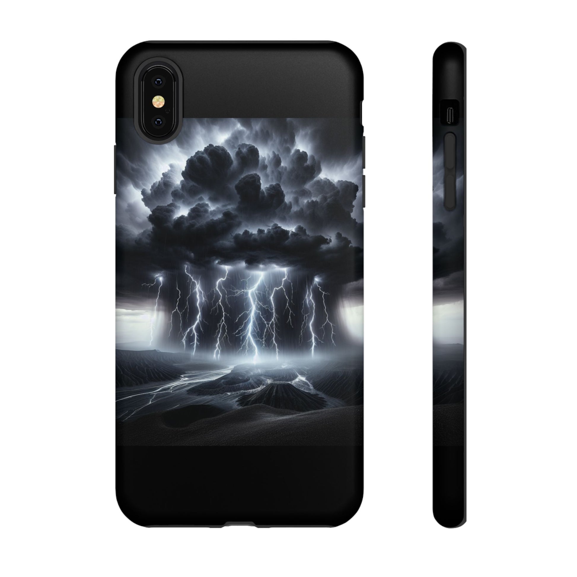 Tough Cases for the Bold: Stormy Thunder Phone Case, Lightning Protection, Durable Cover for Adventurers, Unique Gift for Nature [...]