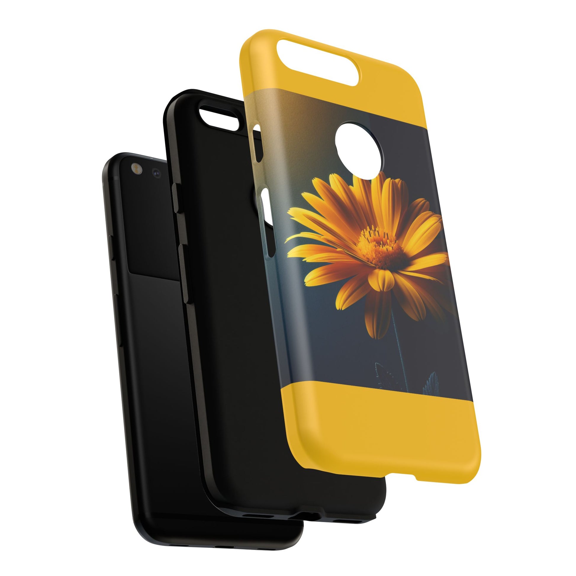 Bright Floral Phone Case | Tough Cases for Nature Lovers, Flower Design, Protective Cover, Gift for Her, Spring Accessories