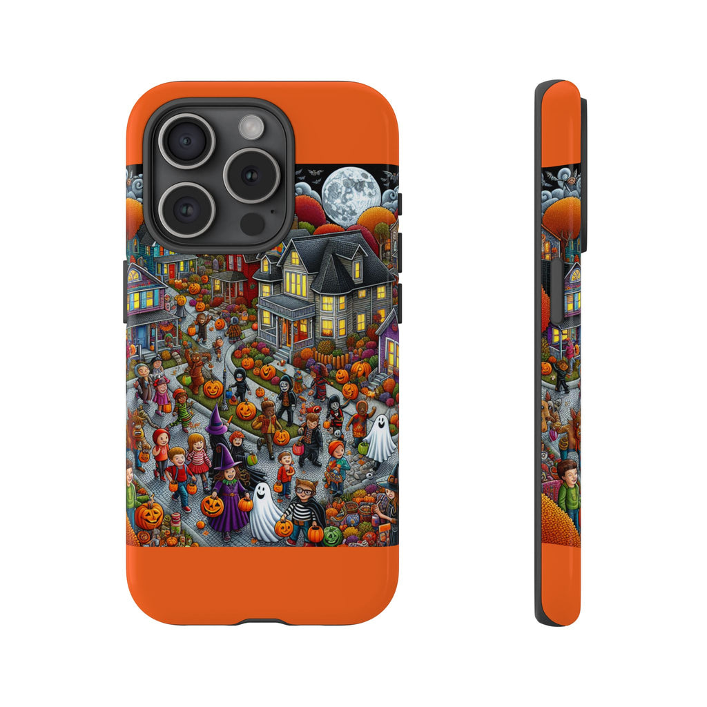 Halloween Phone Case, Tough Cases for Spooky Season, Fall Decor, Trick or Treat, Pumpkin Lovers, Ghost Design