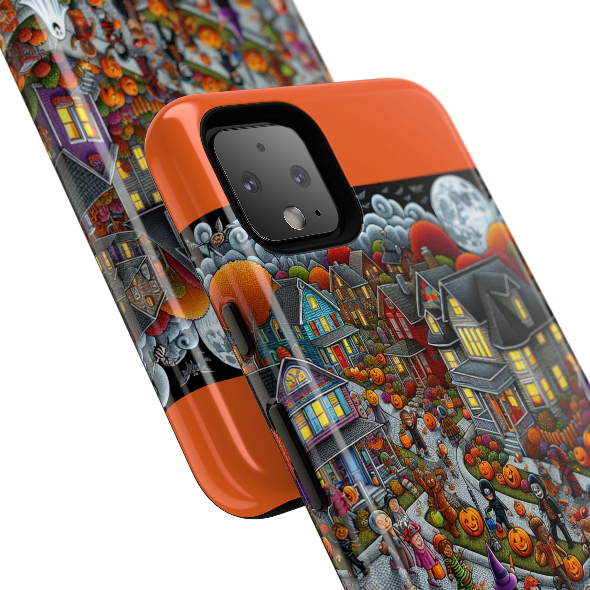 Halloween Phone Case, Tough Cases for Spooky Season, Fall Decor, Trick or Treat, Pumpkin Lovers, Ghost Design