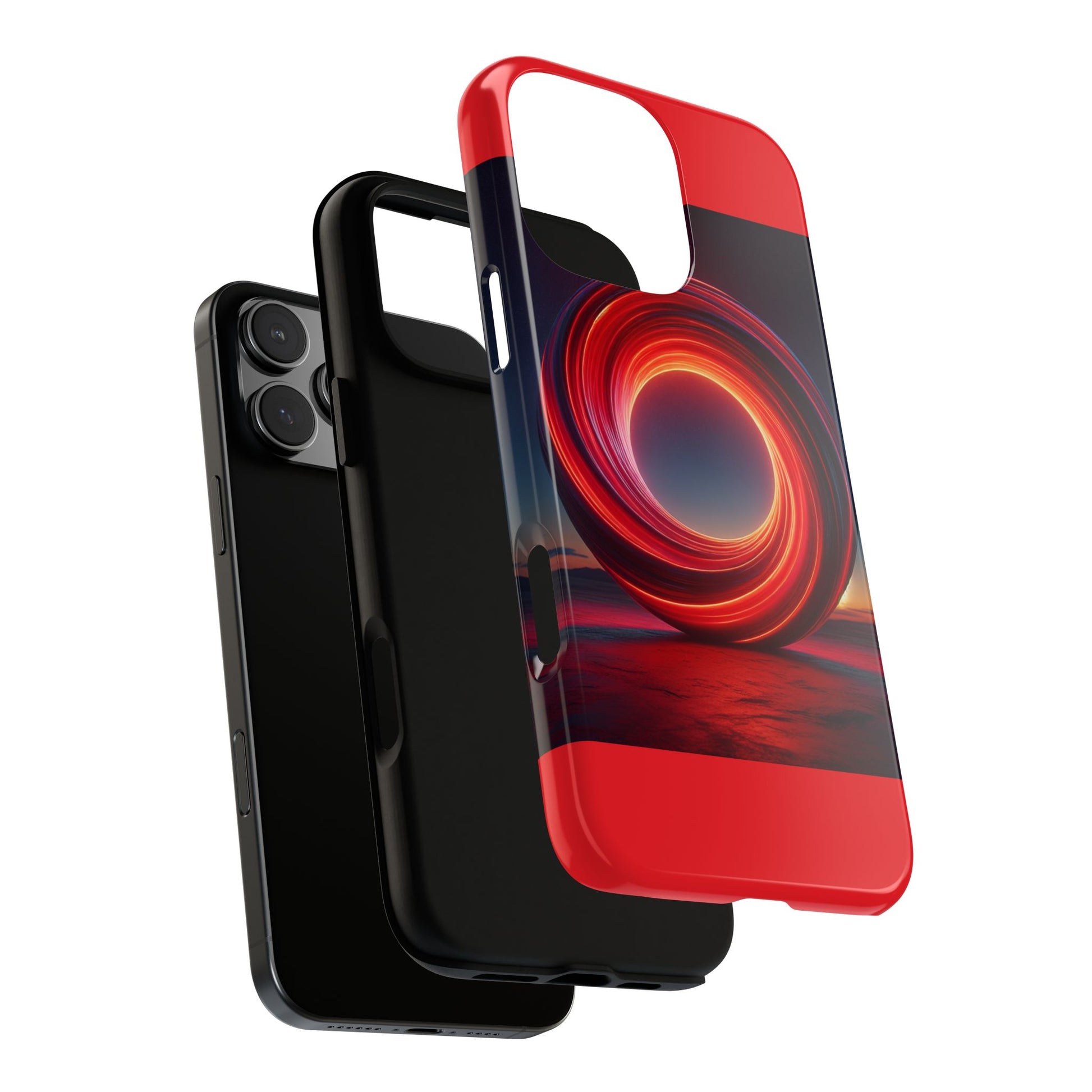 Vibrant Phone Case with Abstract Design, Tough Cases for Tech Lovers, Sleek Protection, Gift for Friends, Customizable Mobile Accessory