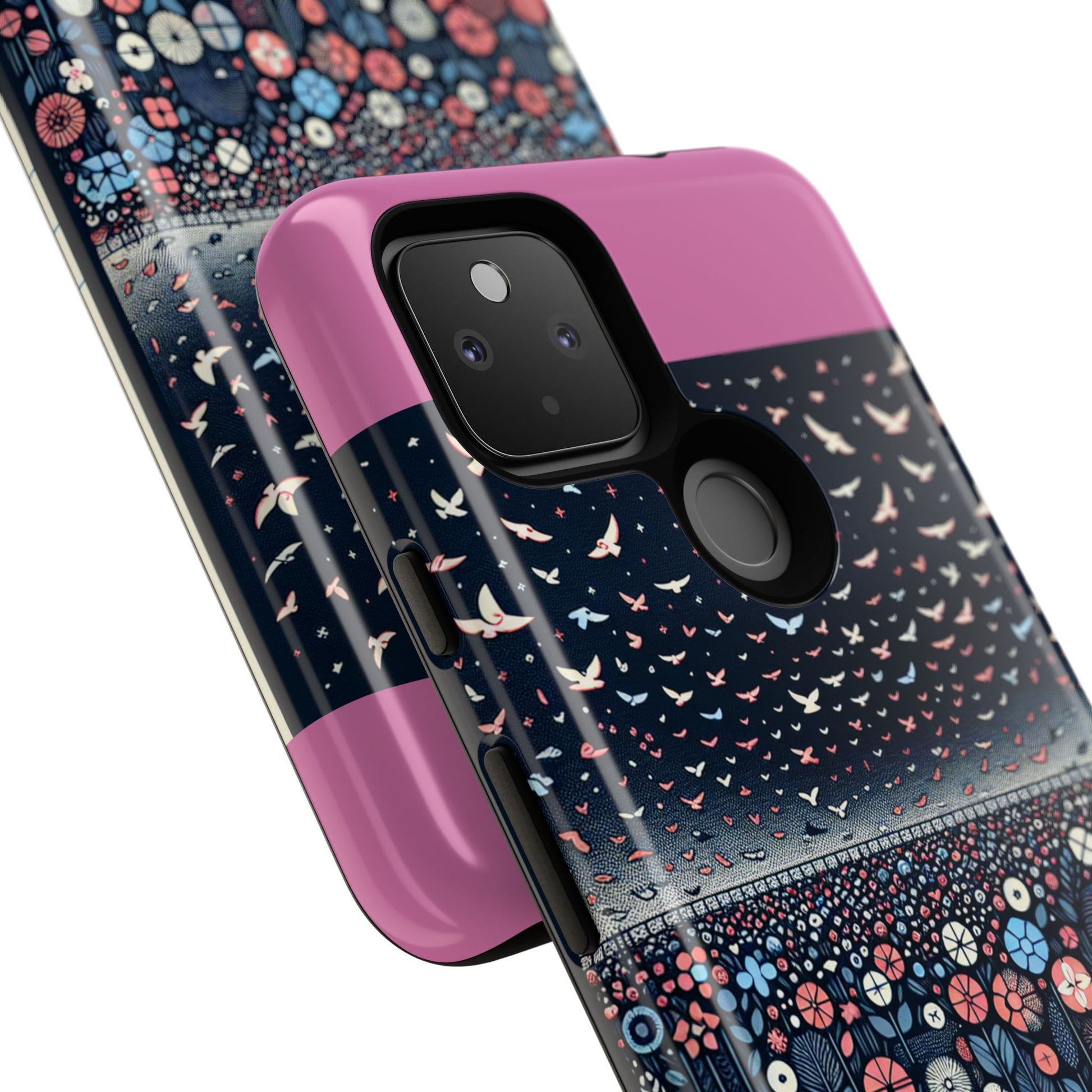 Floral Phone Case, Tough Cases for iPhone, Nature-Inspired Design, Gift for Her, Stylish Protection, Trending Accessory