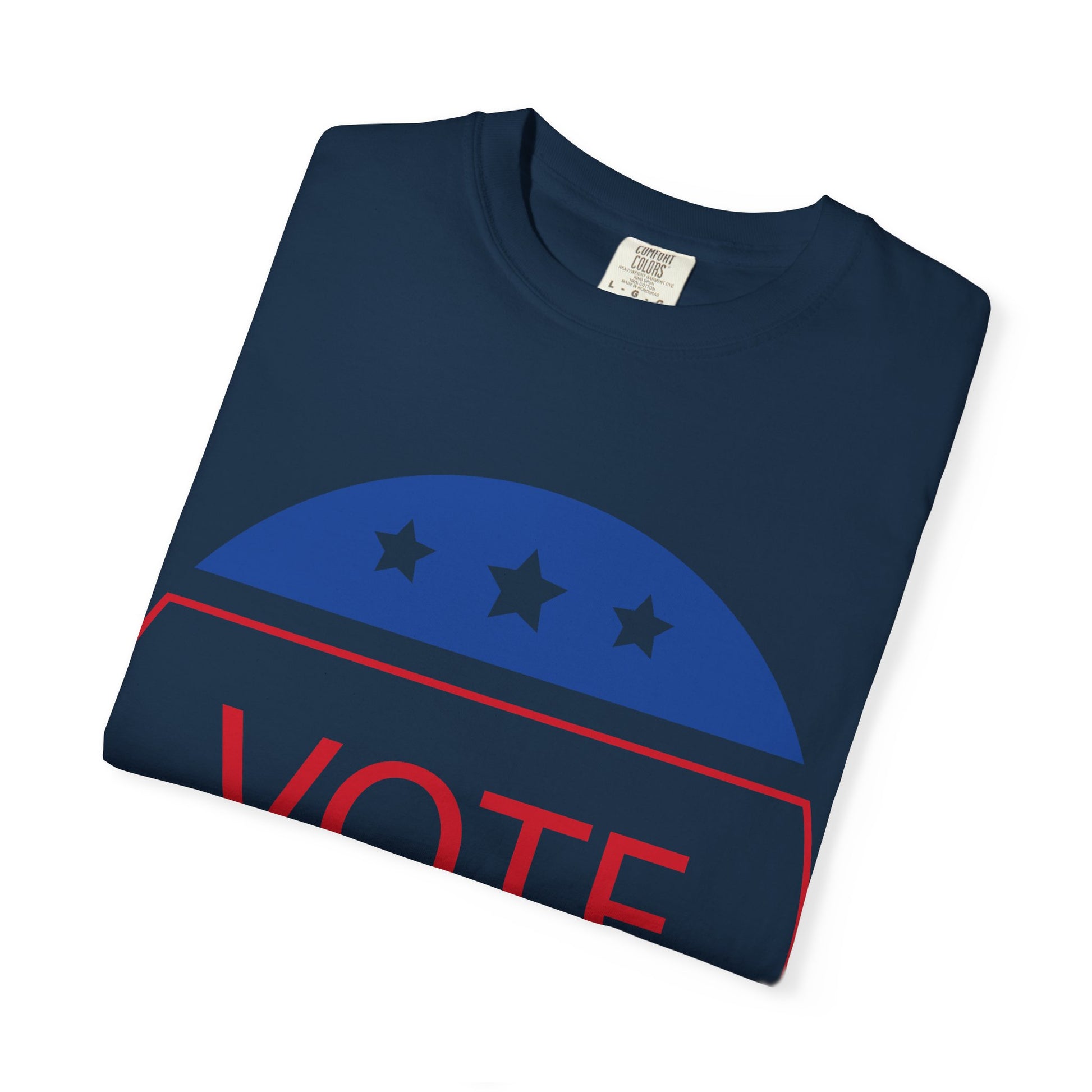 Vote Unisex Garment-Dyed T-shirt, Election Day Apparel, Political Statement Tee, Voting Rights Shirt, Eco-friendly Casual Wear