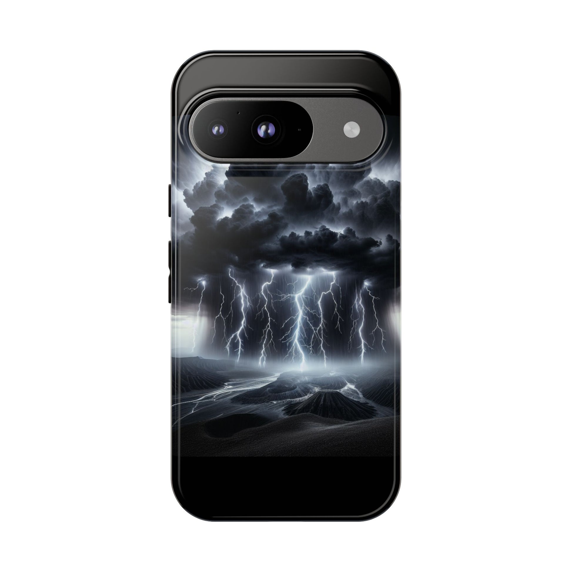 Tough Cases for the Bold: Stormy Thunder Phone Case, Lightning Protection, Durable Cover for Adventurers, Unique Gift for Nature [...]