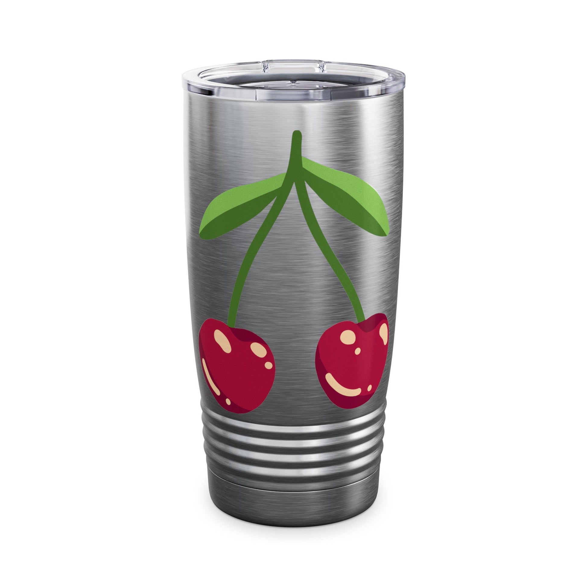 Cherry Blossom 20oz Tumbler | Cute Travel Mug, Water Bottle, Gift for Fruit Lovers, Summer Vibes, Eco-Friendly Drinkware