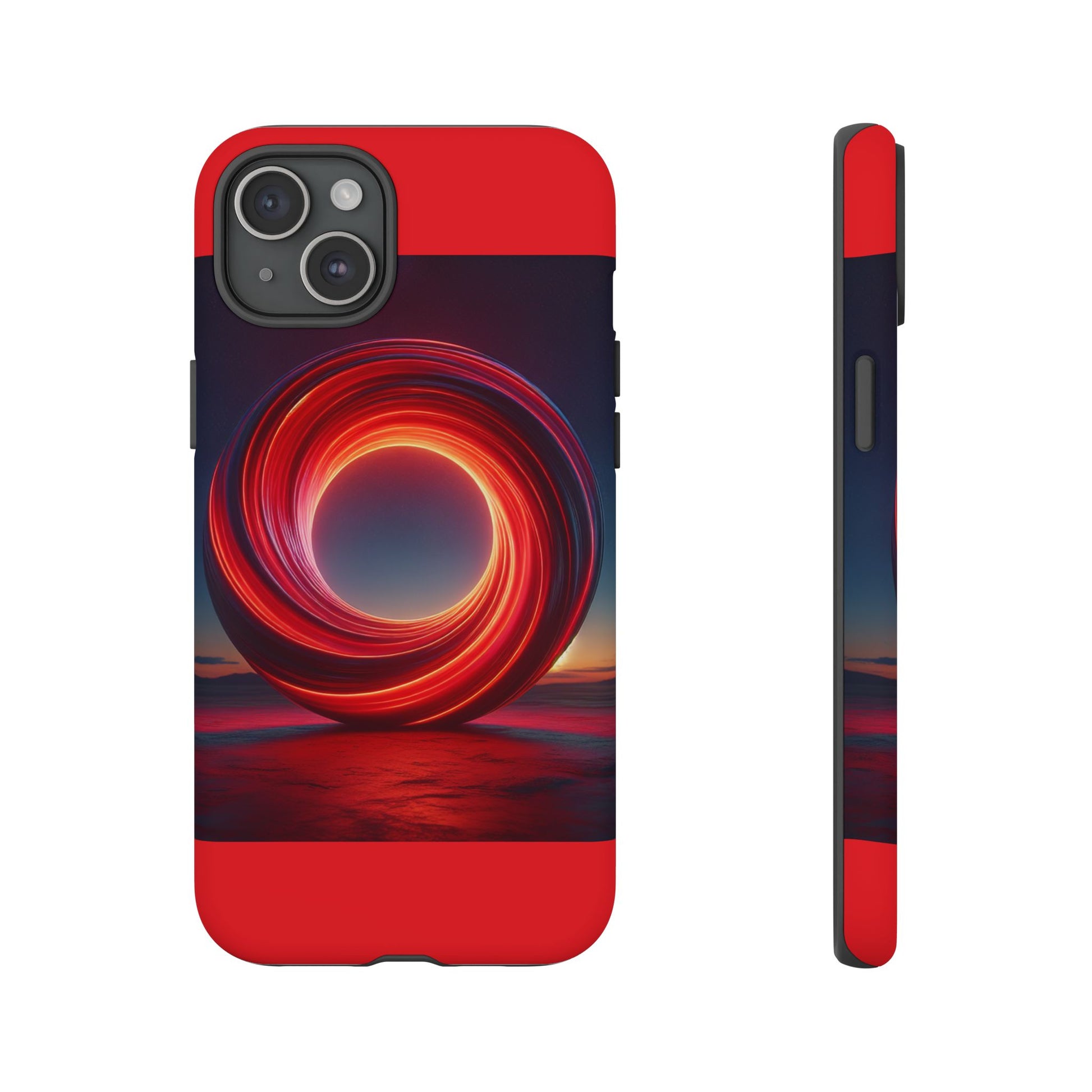 Vibrant Phone Case with Abstract Design, Tough Cases for Tech Lovers, Sleek Protection, Gift for Friends, Customizable Mobile Accessory