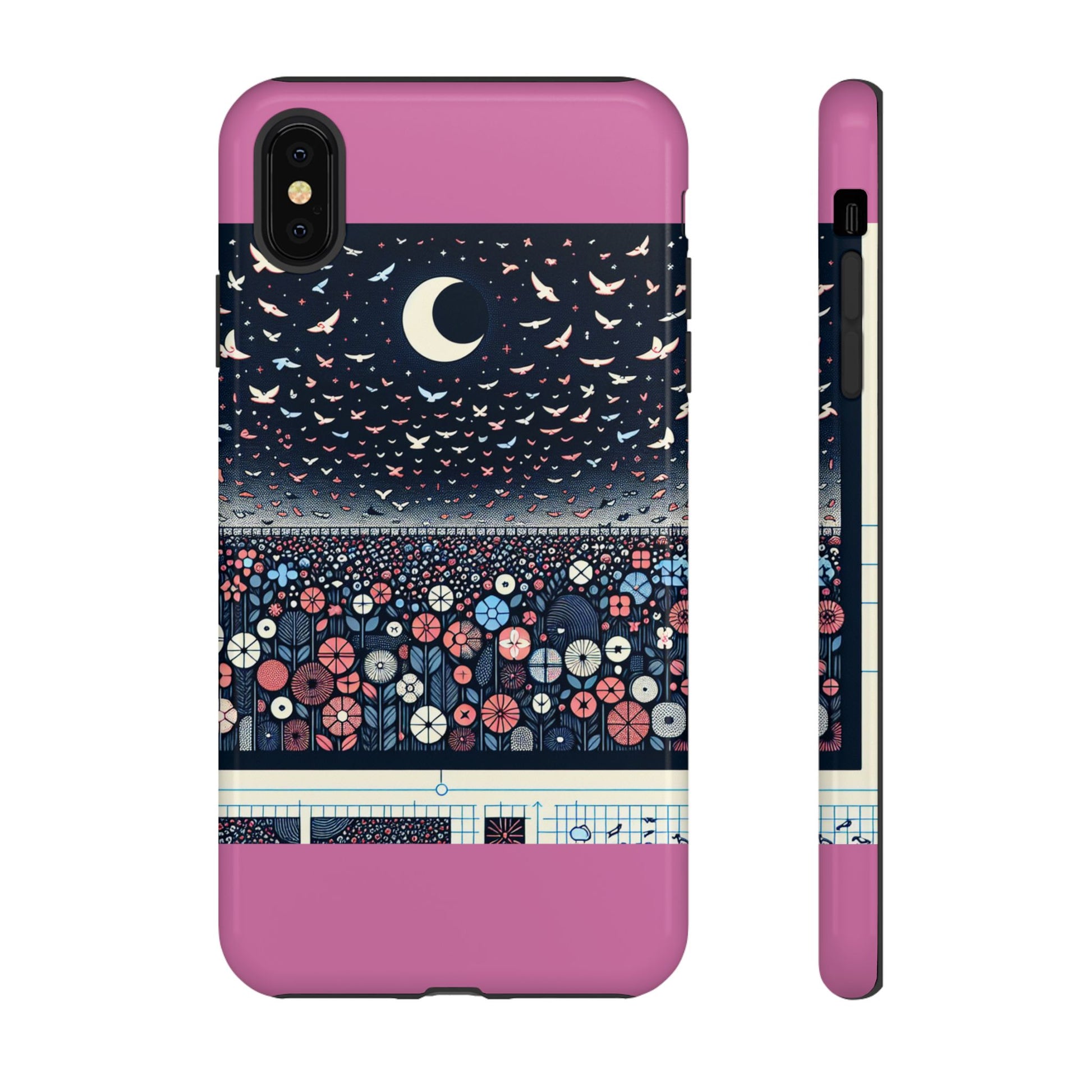Floral Phone Case, Tough Cases for iPhone, Nature-Inspired Design, Gift for Her, Stylish Protection, Trending Accessory