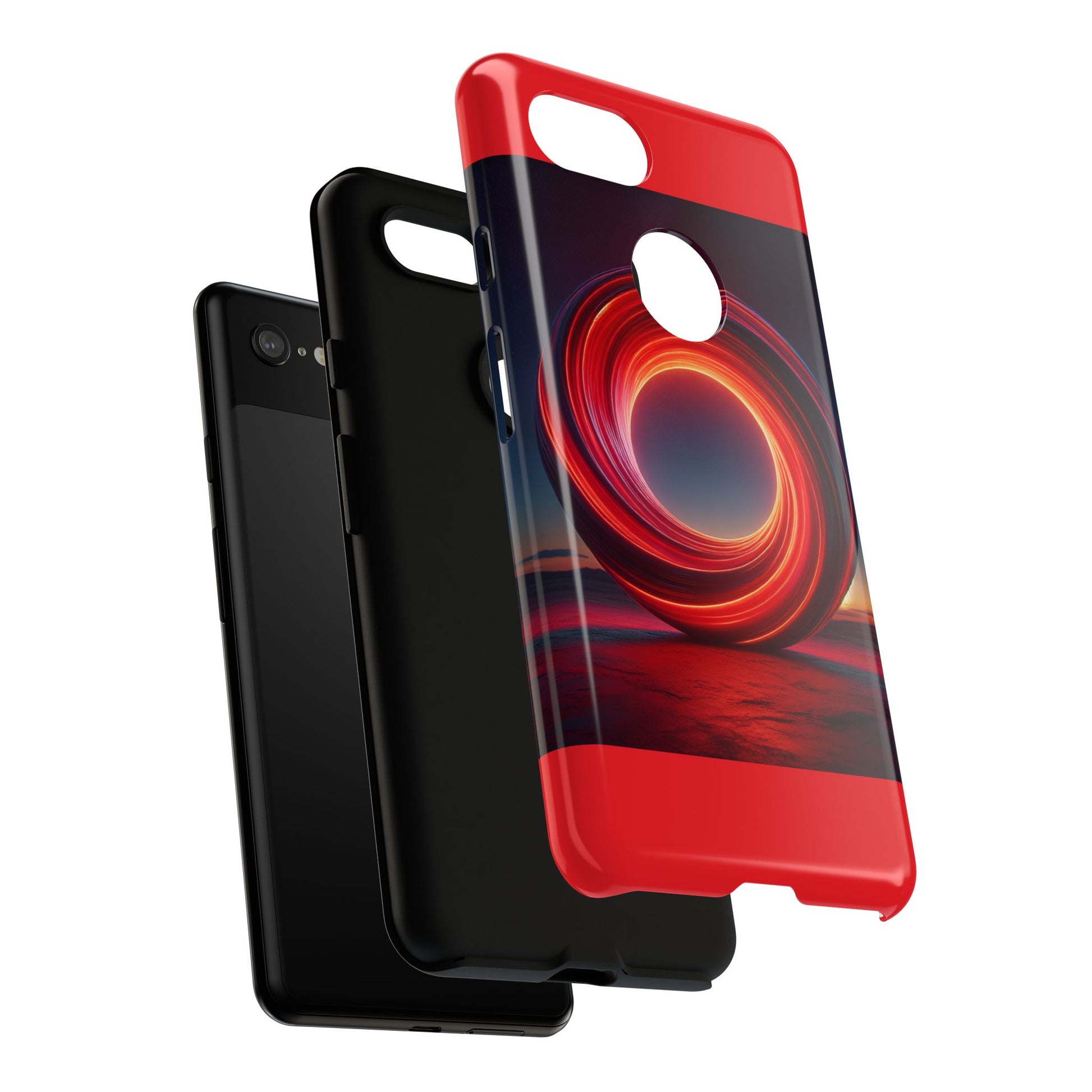 Vibrant Phone Case with Abstract Design, Tough Cases for Tech Lovers, Sleek Protection, Gift for Friends, Customizable Mobile Accessory