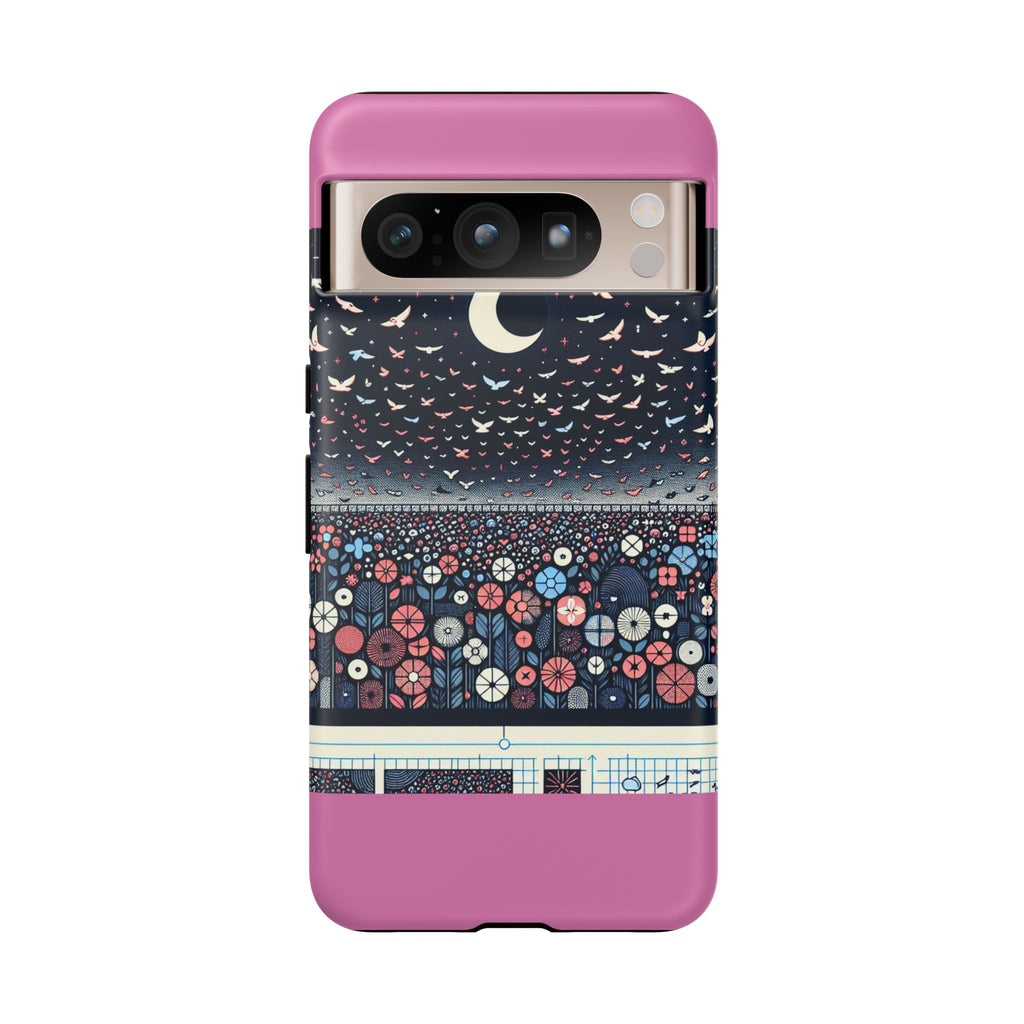Floral Phone Case, Tough Cases for iPhone, Nature-Inspired Design, Gift for Her, Stylish Protection, Trending Accessory