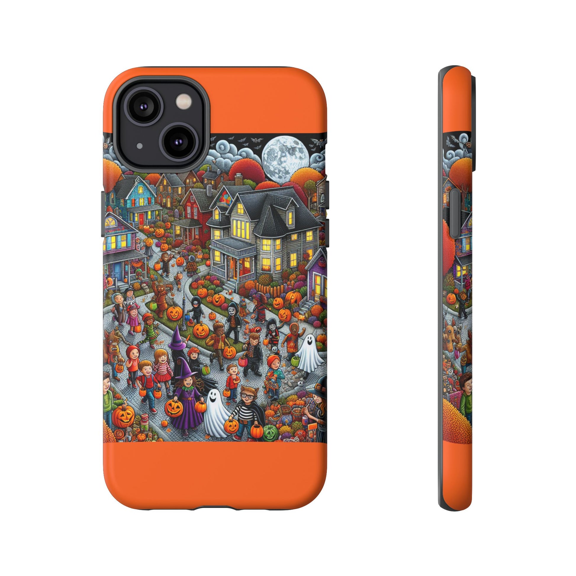 Halloween Phone Case, Tough Cases for Spooky Season, Fall Decor, Trick or Treat, Pumpkin Lovers, Ghost Design