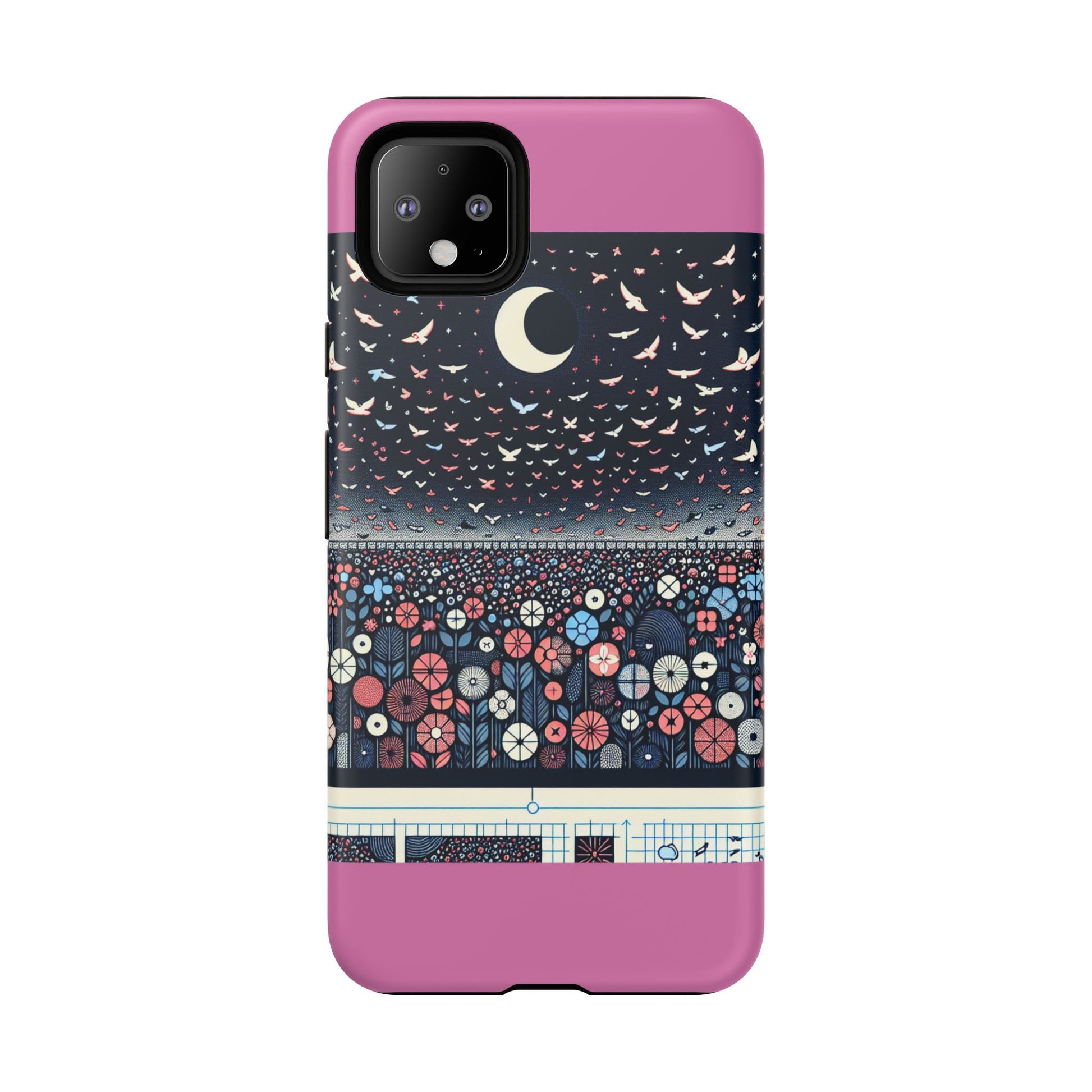 Floral Phone Case, Tough Cases for iPhone, Nature-Inspired Design, Gift for Her, Stylish Protection, Trending Accessory