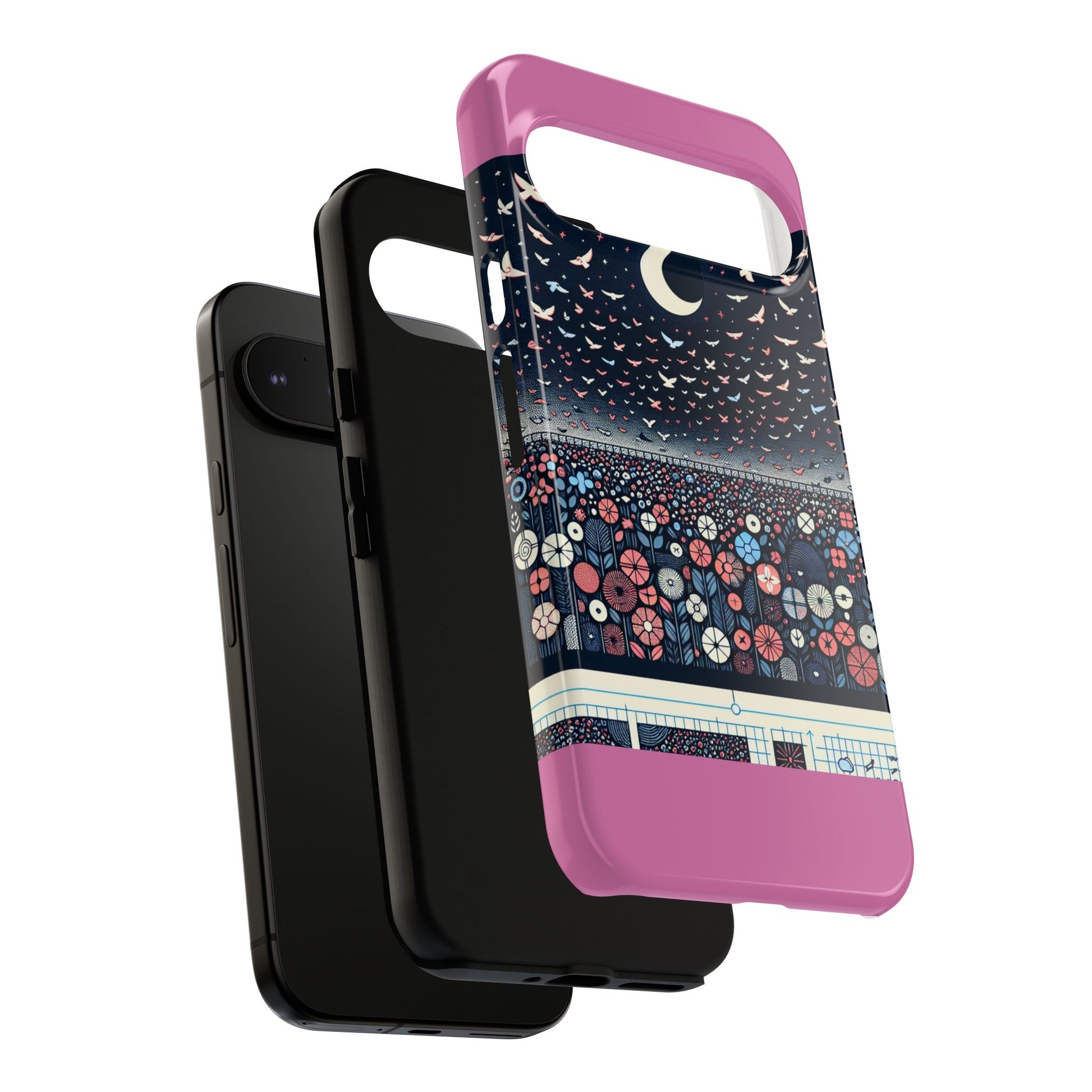 Floral Phone Case, Tough Cases for iPhone, Nature-Inspired Design, Gift for Her, Stylish Protection, Trending Accessory