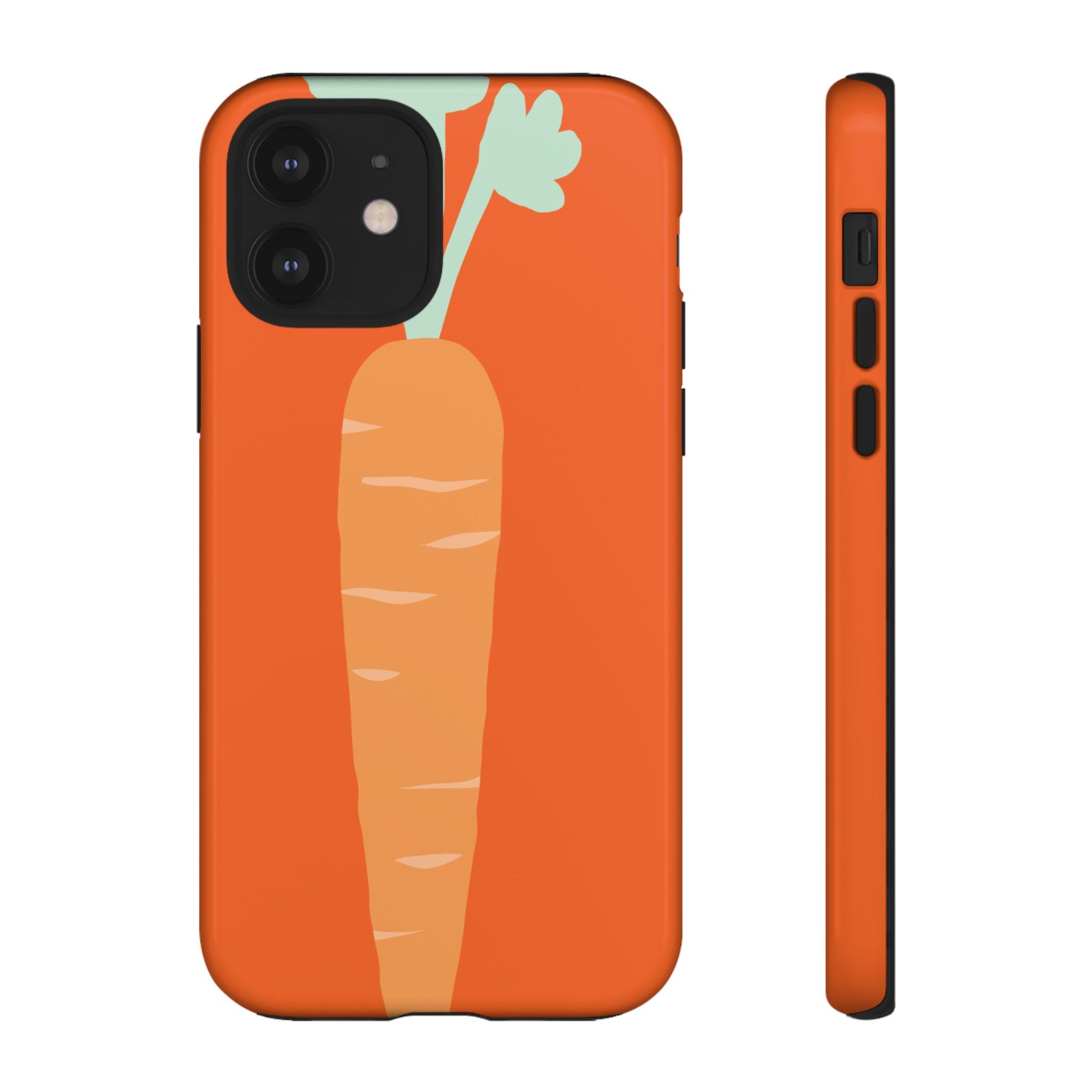 Tough Cases Carrot Phone Case, Cute Smartphone Cover, Fun Gift for Garden Lovers, Fall Decor, Vegan Accessories, Colorful Case