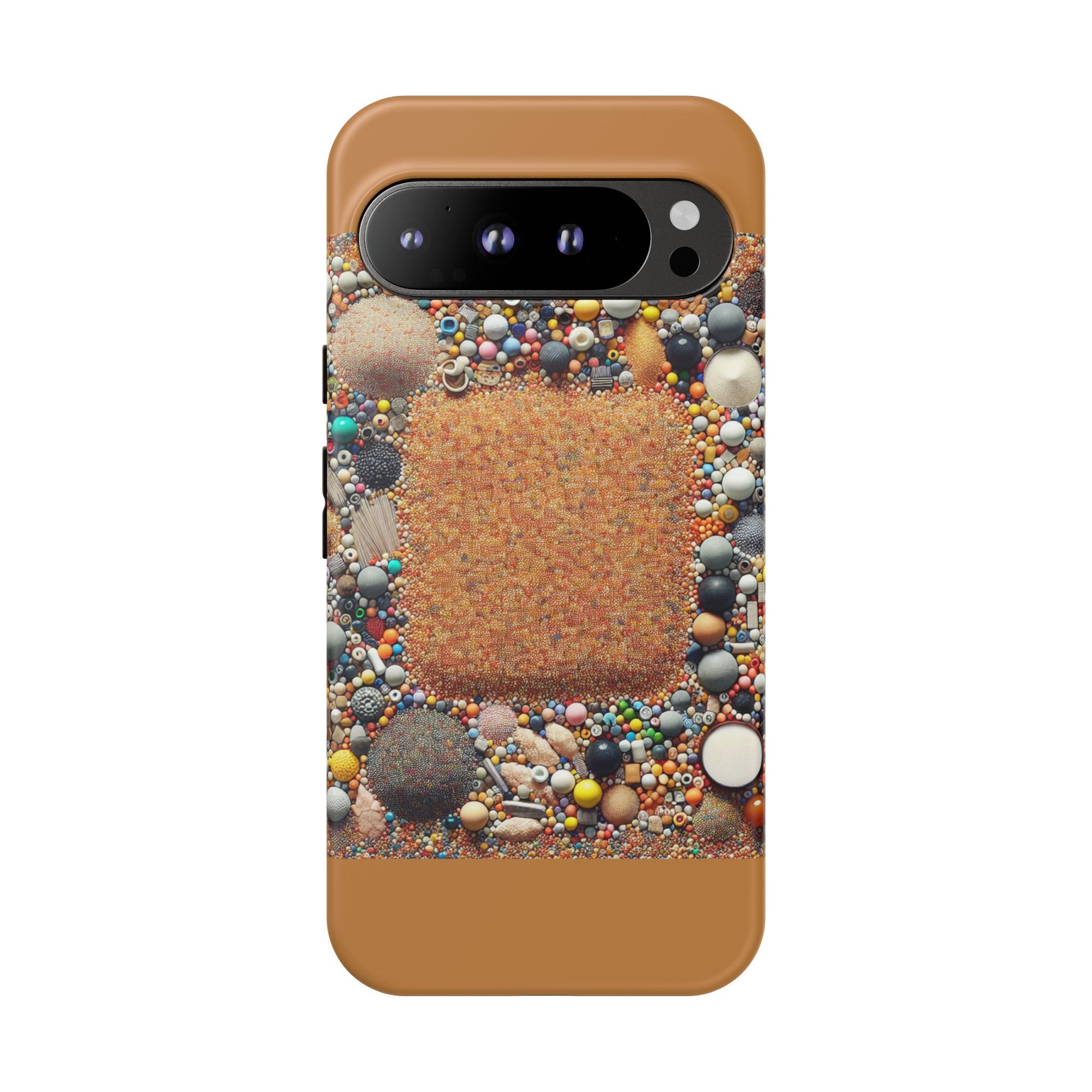 Colorful Phone Case with Unique Texture, Tough Case, Phone Accessory, Trendy Design, Gift for Tech Lovers, Durable Protection