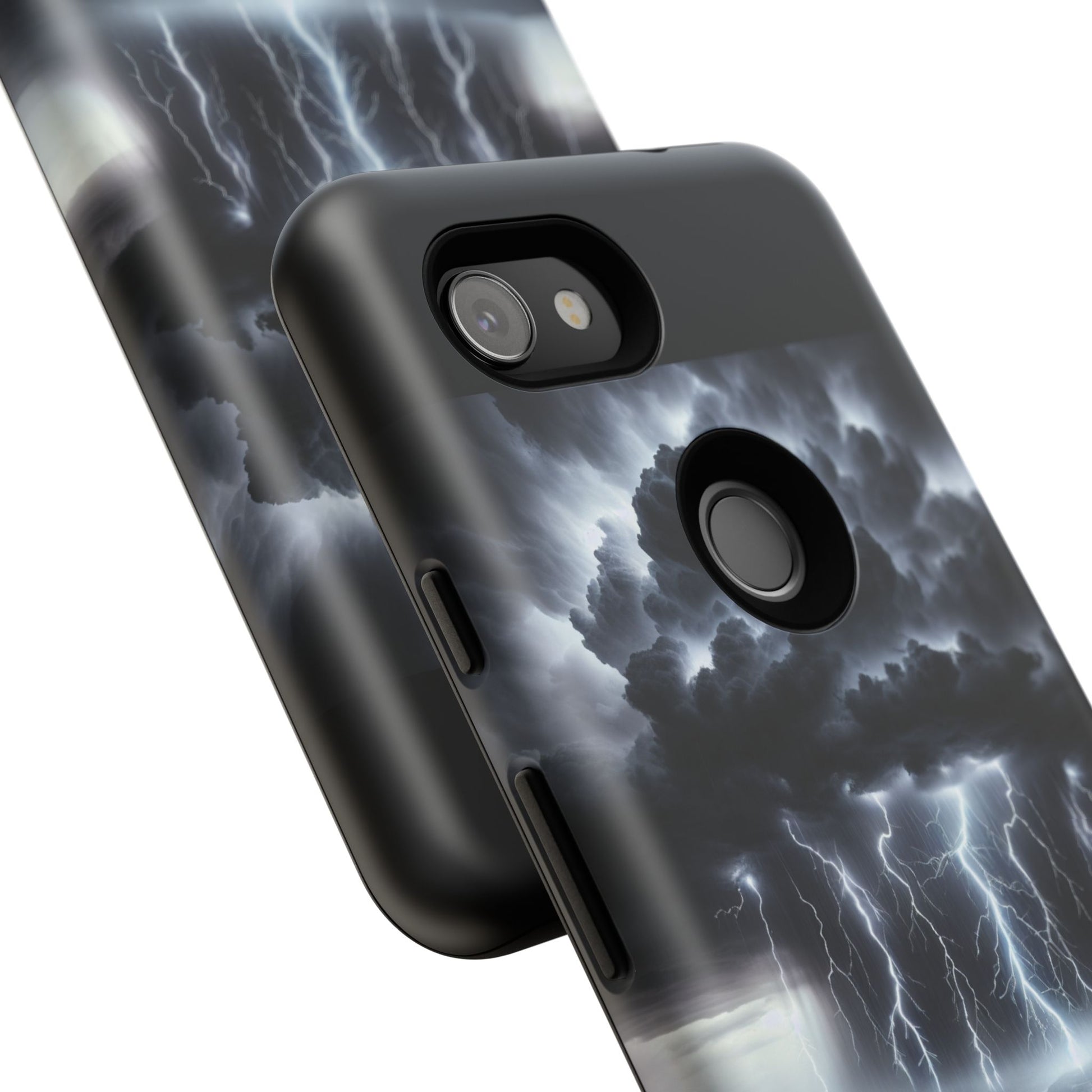 Tough Cases for the Bold: Stormy Thunder Phone Case, Lightning Protection, Durable Cover for Adventurers, Unique Gift for Nature [...]