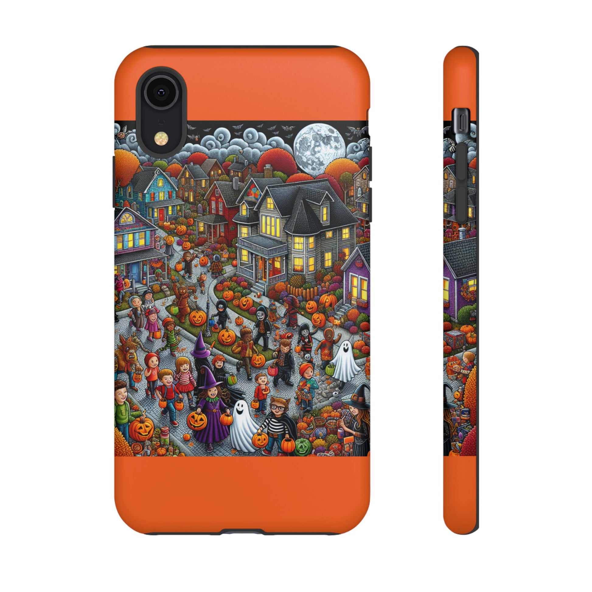 Halloween Phone Case, Tough Cases for Spooky Season, Fall Decor, Trick or Treat, Pumpkin Lovers, Ghost Design