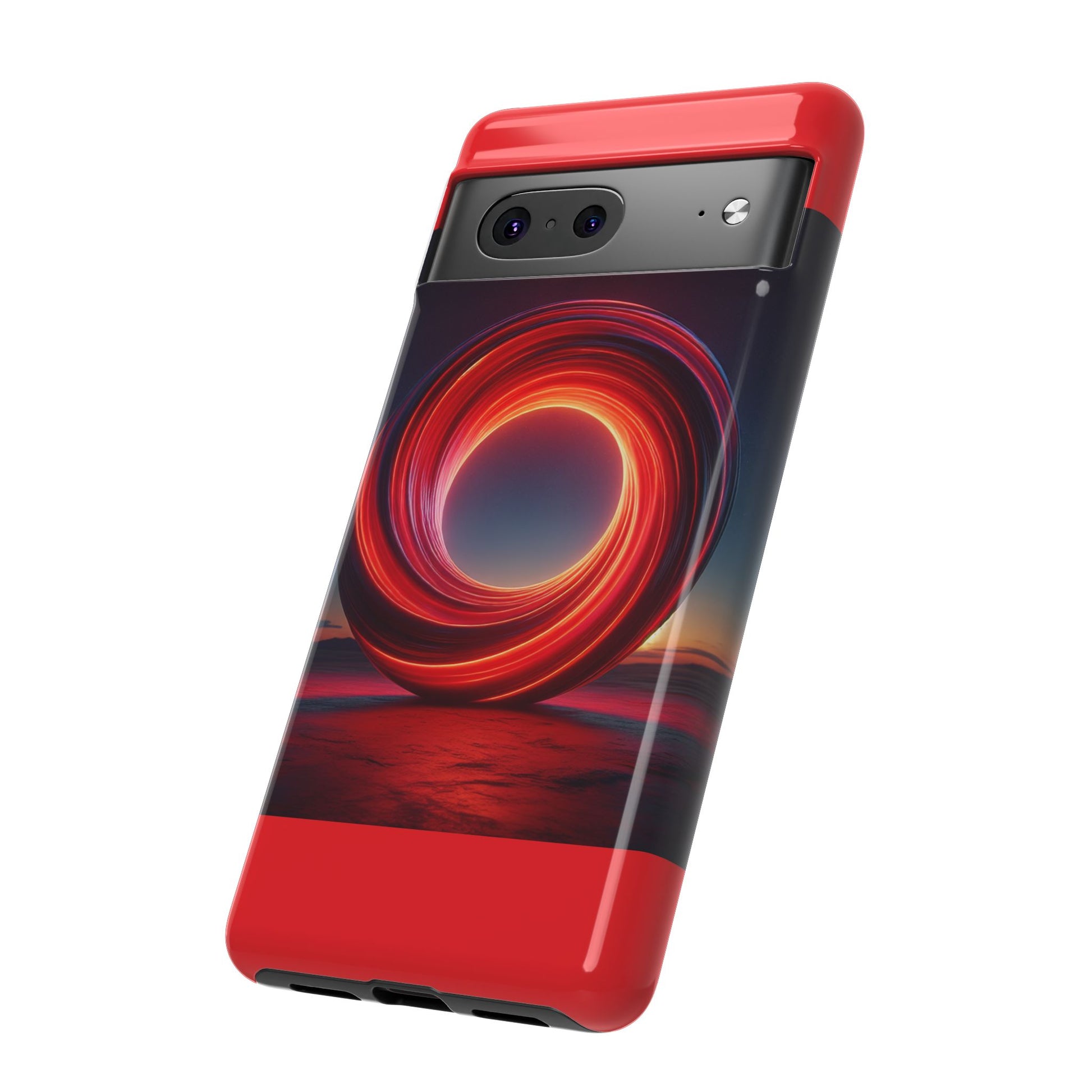 Vibrant Phone Case with Abstract Design, Tough Cases for Tech Lovers, Sleek Protection, Gift for Friends, Customizable Mobile Accessory
