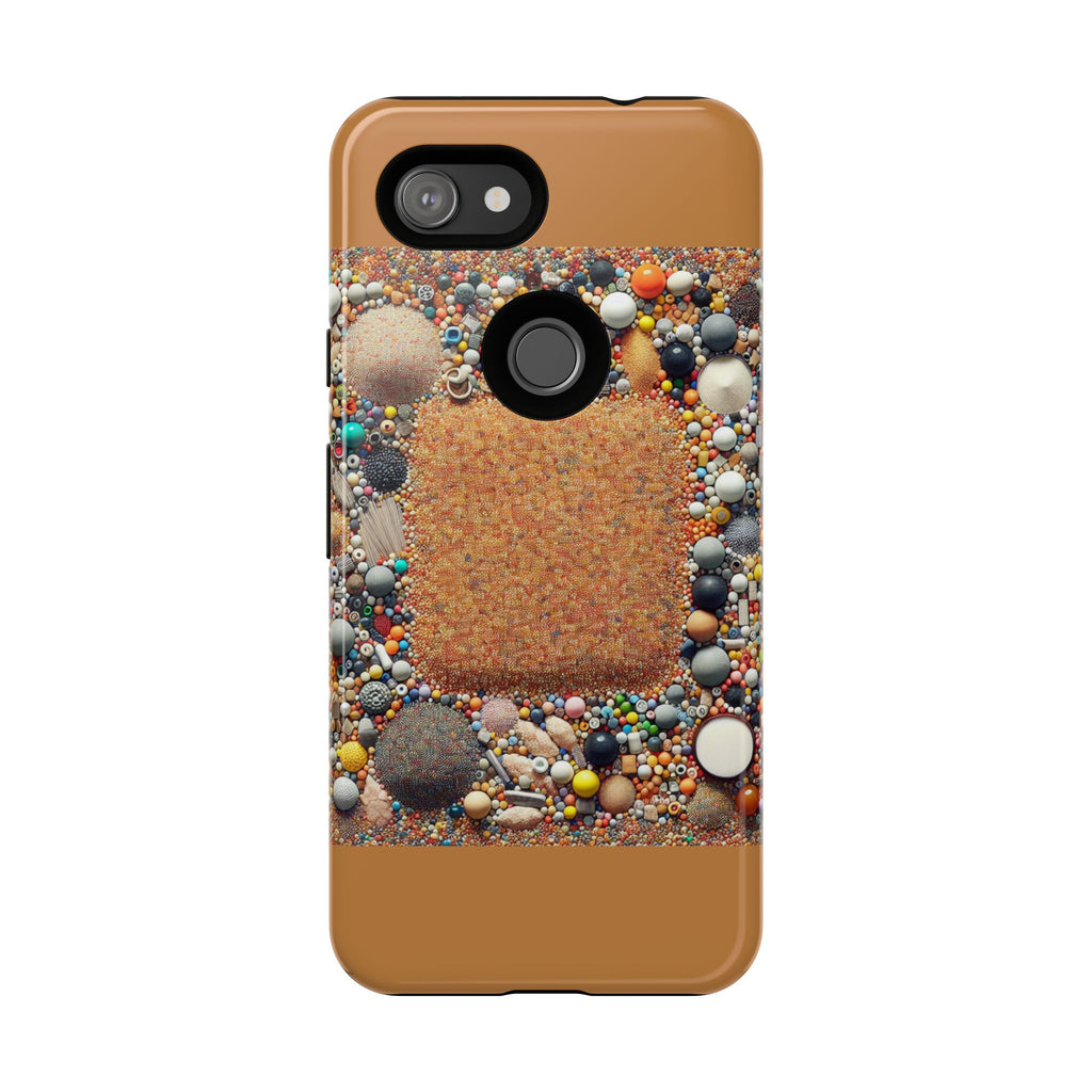 Colorful Phone Case with Unique Texture, Tough Case, Phone Accessory, Trendy Design, Gift for Tech Lovers, Durable Protection