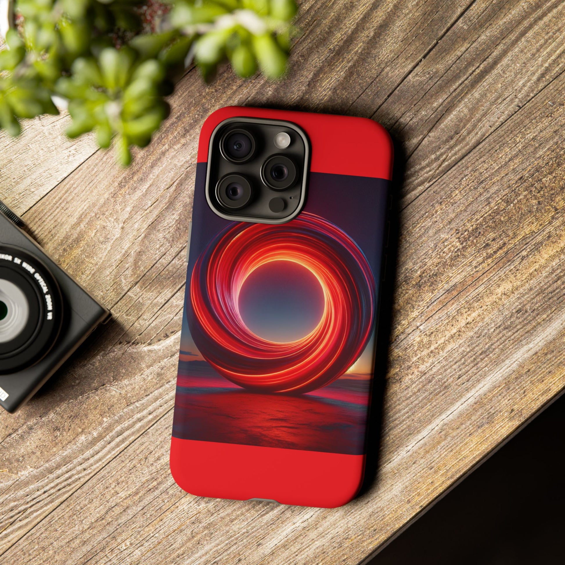 Vibrant Phone Case with Abstract Design, Tough Cases for Tech Lovers, Sleek Protection, Gift for Friends, Customizable Mobile Accessory