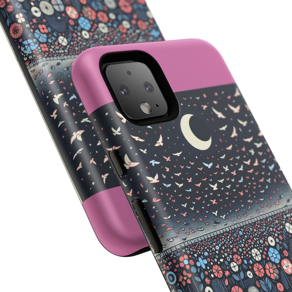 Floral Phone Case, Tough Cases for iPhone, Nature-Inspired Design, Gift for Her, Stylish Protection, Trending Accessory