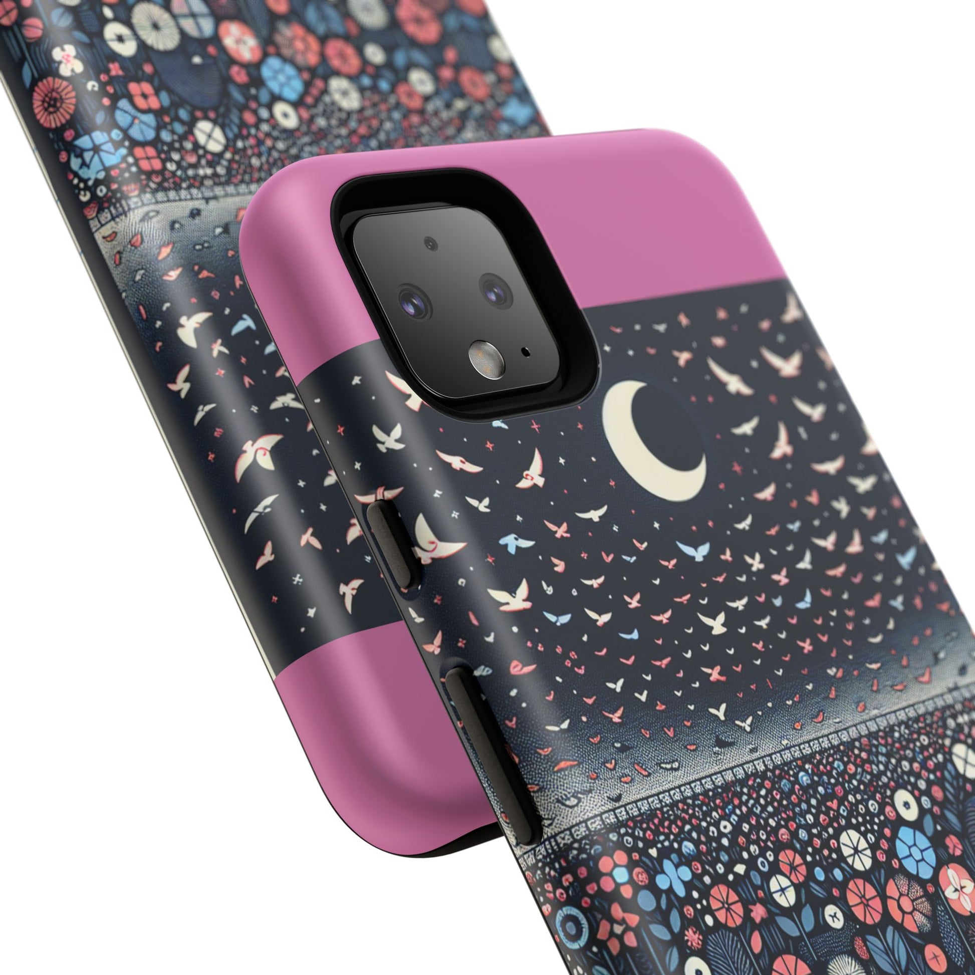 Floral Phone Case, Tough Cases for iPhone, Nature-Inspired Design, Gift for Her, Stylish Protection, Trending Accessory