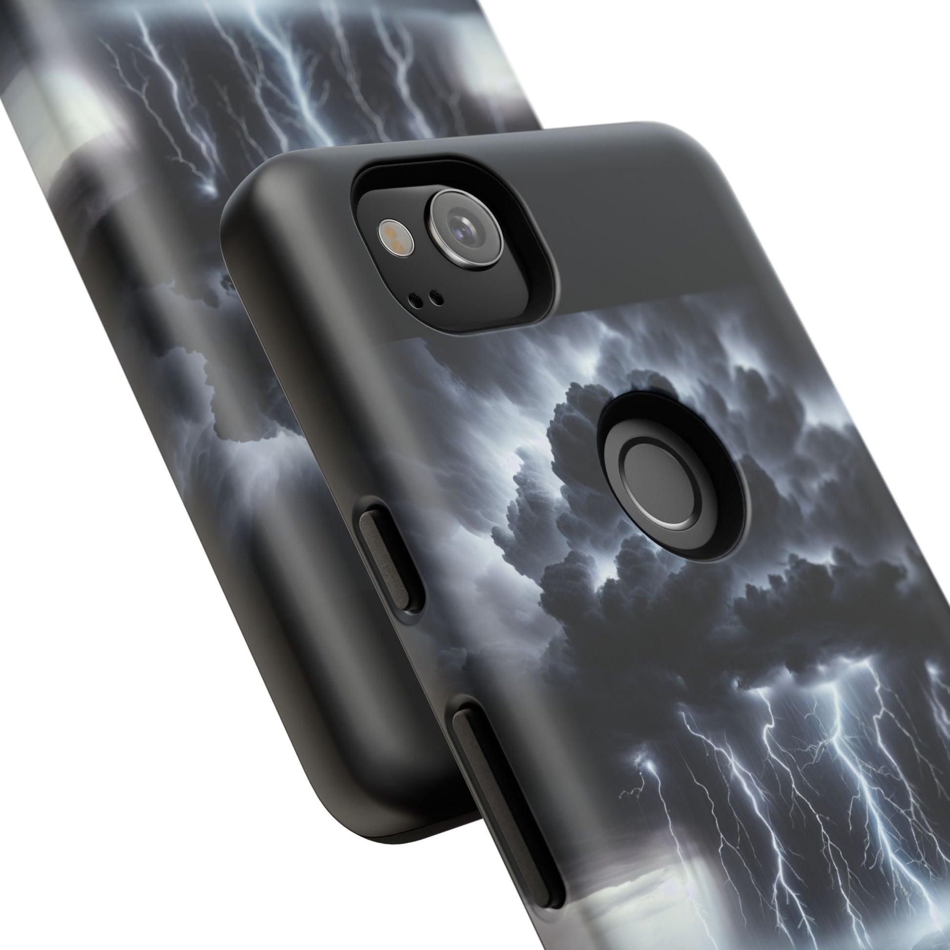 Tough Cases for the Bold: Stormy Thunder Phone Case, Lightning Protection, Durable Cover for Adventurers, Unique Gift for Nature [...]