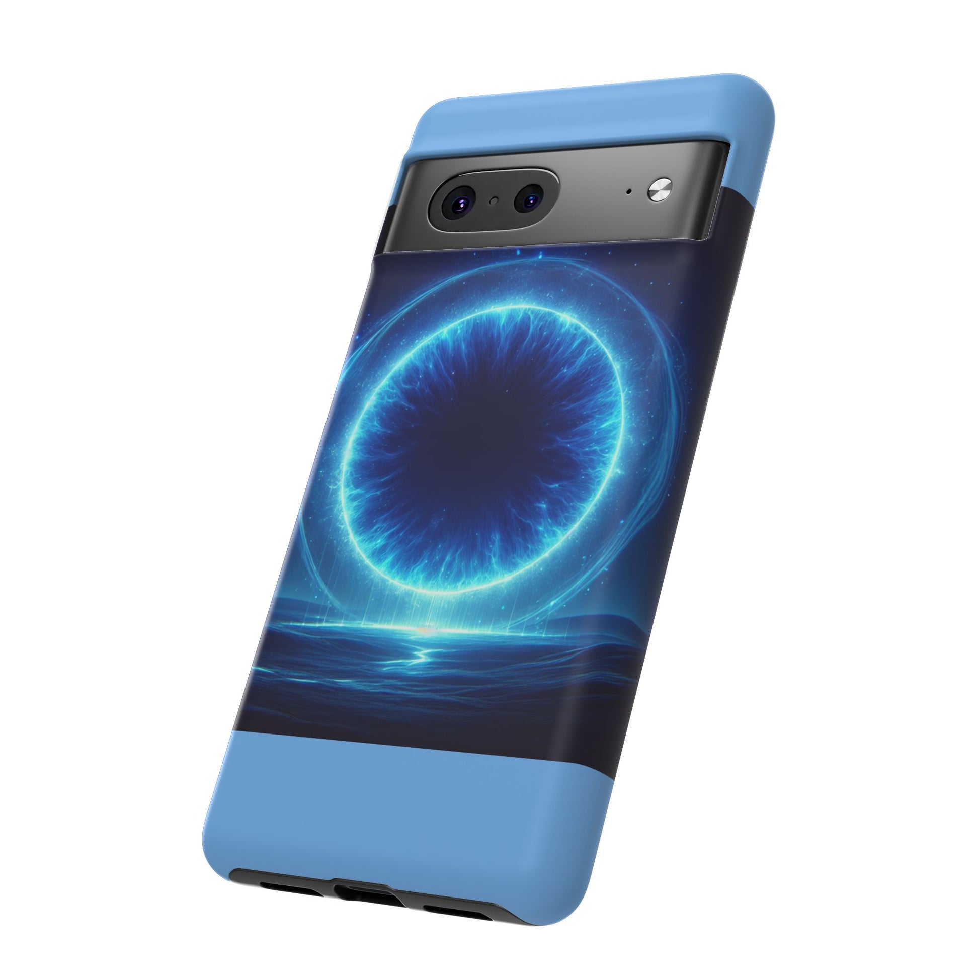 Blue Galaxy Phone Case, Tough Phone Cover, Cosmic Protection Case, Space Design, Gift for Space Lovers