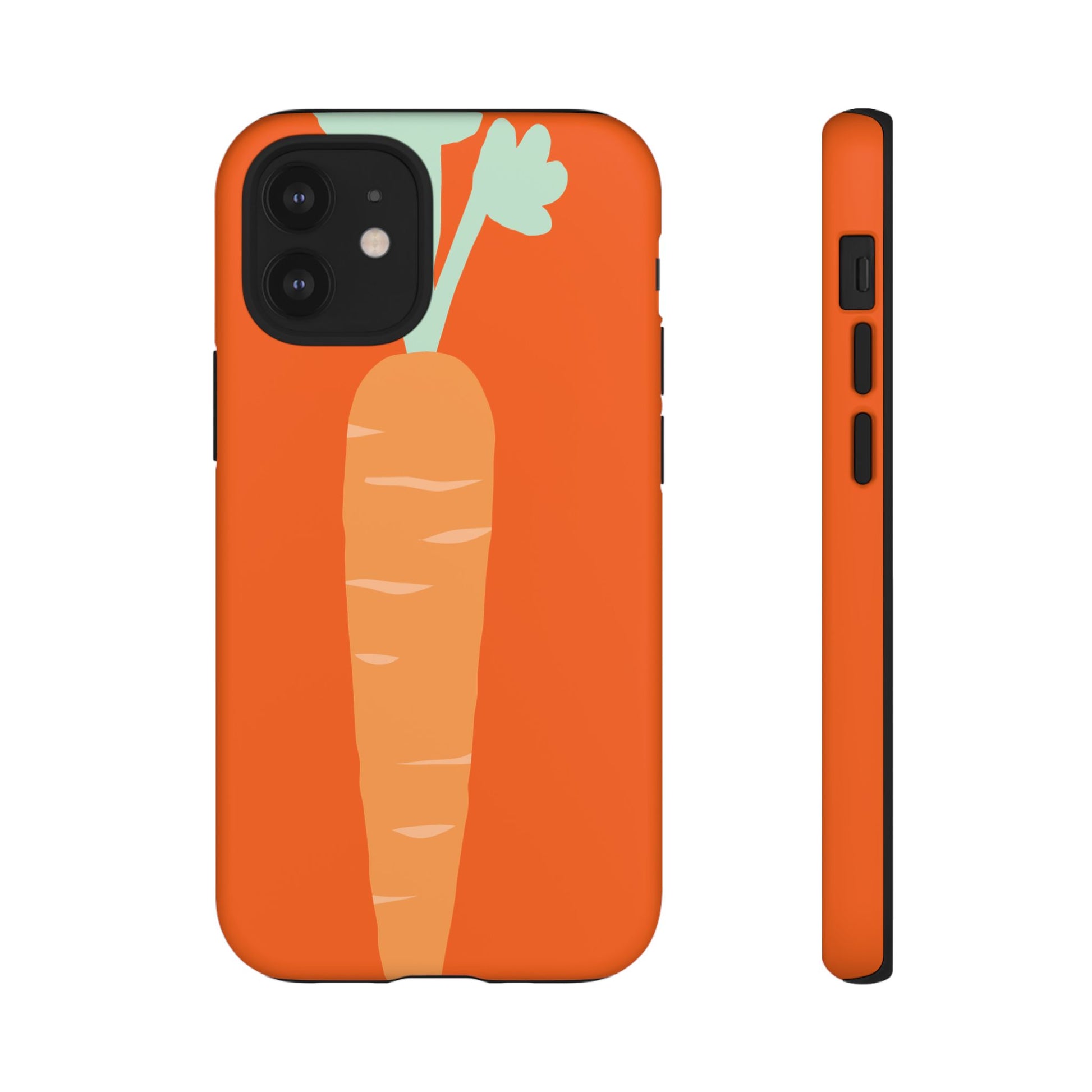 Tough Cases Carrot Phone Case, Cute Smartphone Cover, Fun Gift for Garden Lovers, Fall Decor, Vegan Accessories, Colorful Case