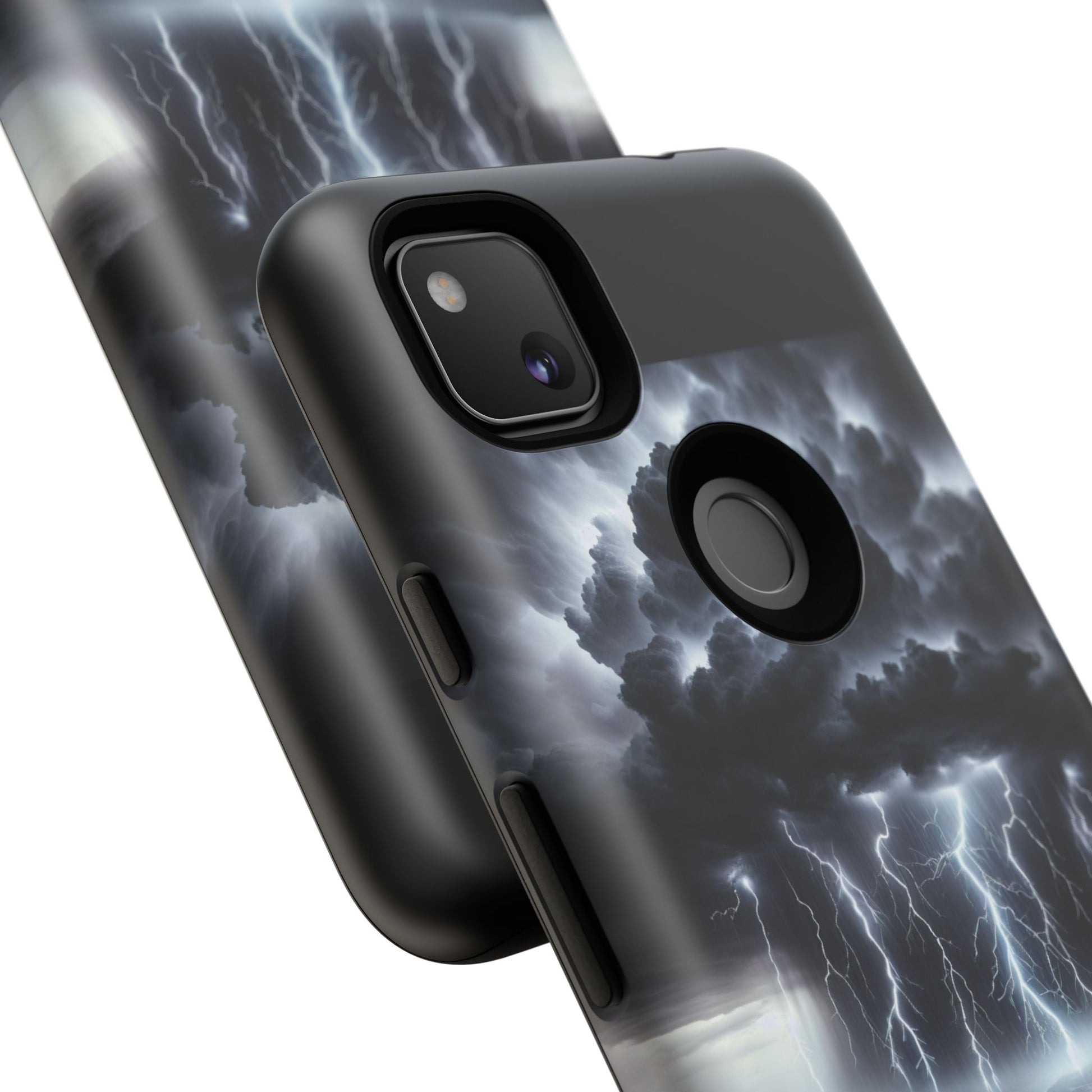 Tough Cases for the Bold: Stormy Thunder Phone Case, Lightning Protection, Durable Cover for Adventurers, Unique Gift for Nature [...]