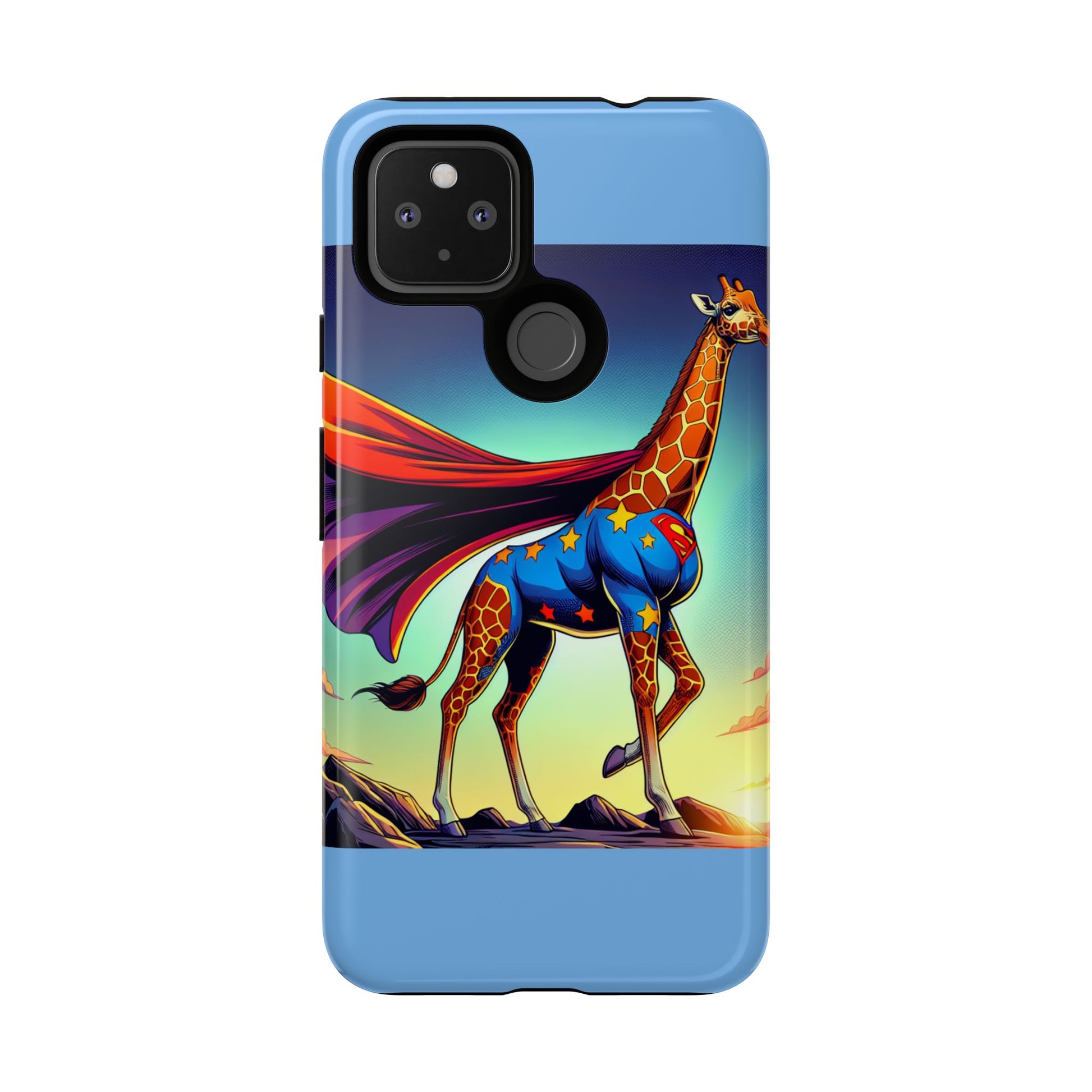 Superhero Giraffe Phone Case | Tough Cases, Unique Gifts, Animal Lover Accessories, Fun Tech Protectors, Cute Phone Covers, Birthday Gift