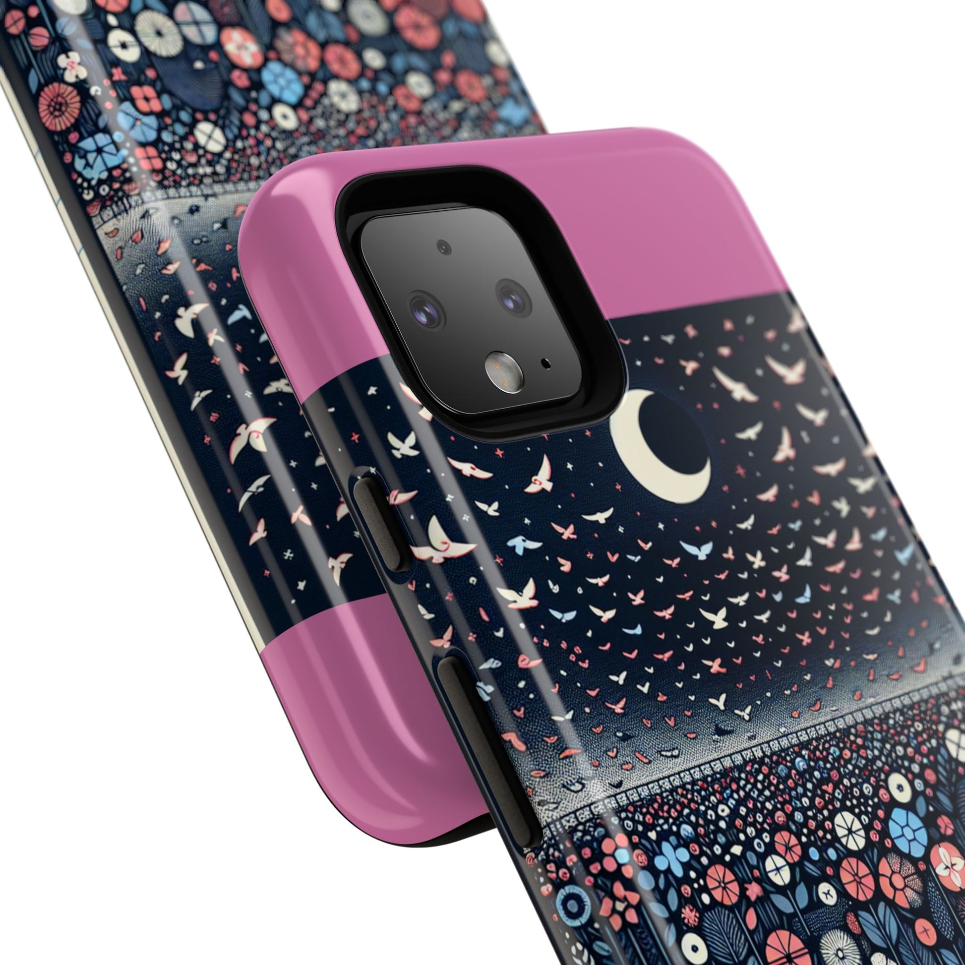 Floral Phone Case, Tough Cases for iPhone, Nature-Inspired Design, Gift for Her, Stylish Protection, Trending Accessory