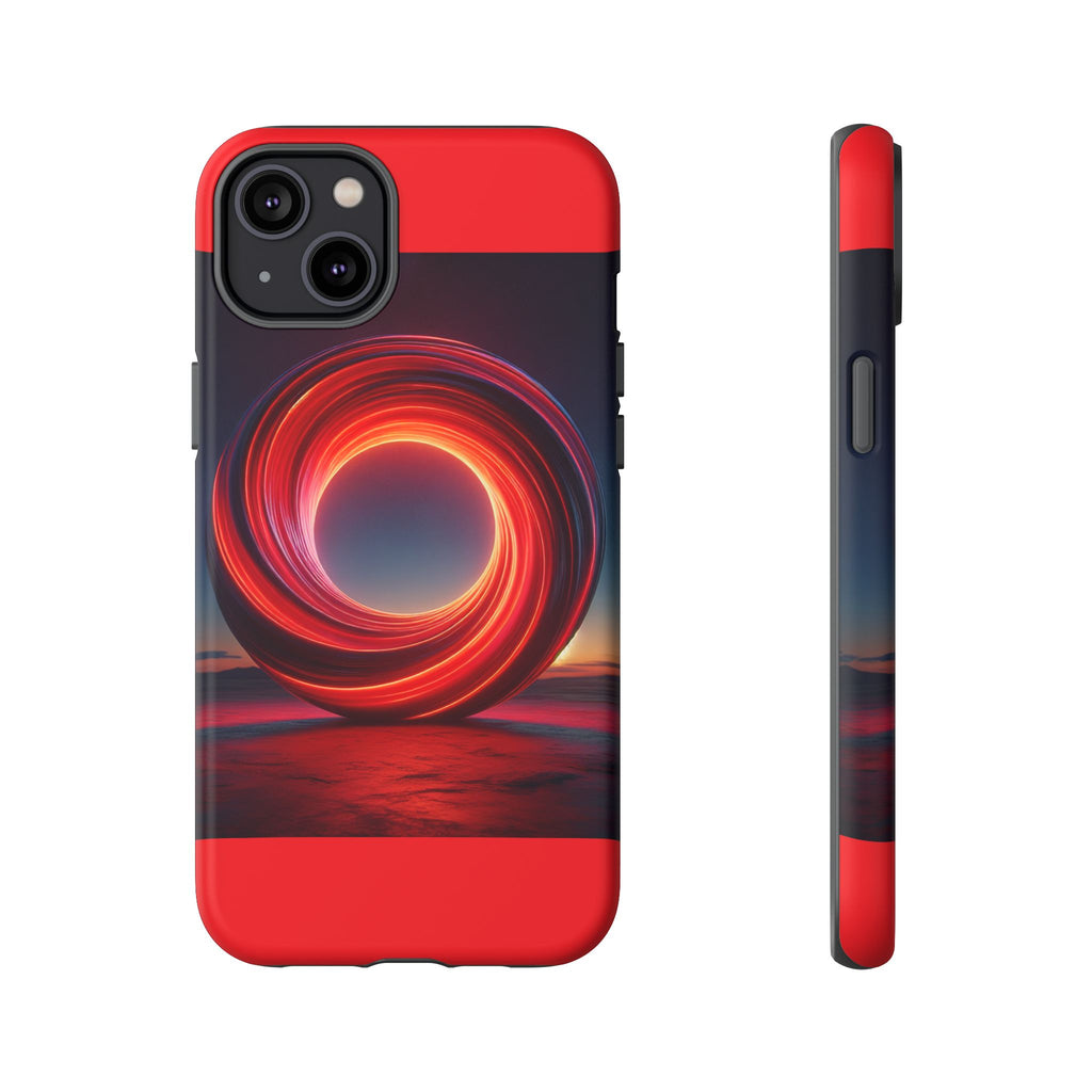 Vibrant Phone Case with Abstract Design, Tough Cases for Tech Lovers, Sleek Protection, Gift for Friends, Customizable Mobile Accessory