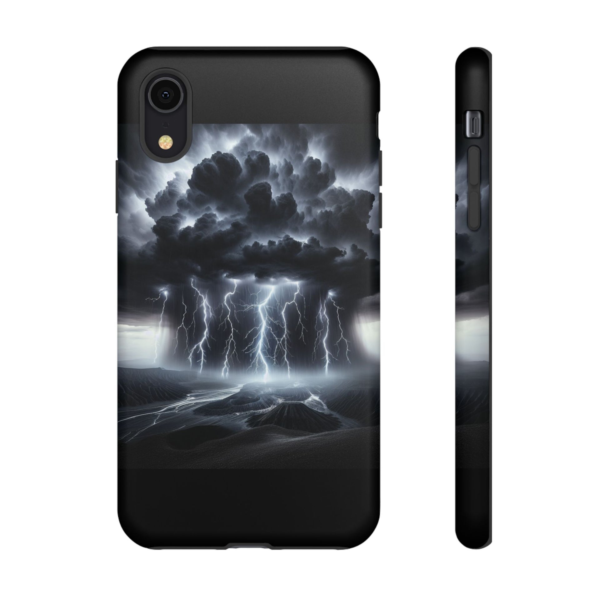 Tough Cases for the Bold: Stormy Thunder Phone Case, Lightning Protection, Durable Cover for Adventurers, Unique Gift for Nature [...]