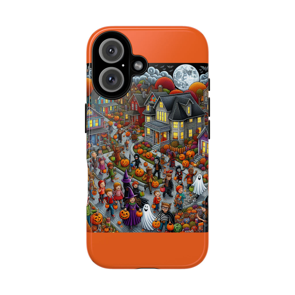 Halloween Phone Case, Tough Cases for Spooky Season, Fall Decor, Trick or Treat, Pumpkin Lovers, Ghost Design