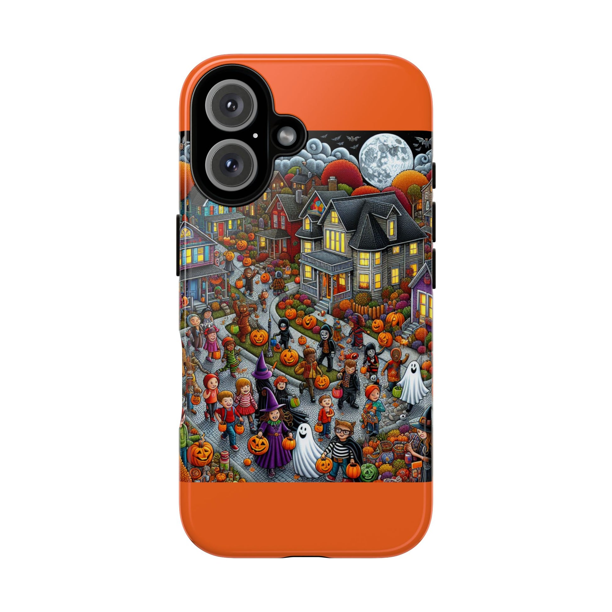 Halloween Phone Case, Tough Cases for Spooky Season, Fall Decor, Trick or Treat, Pumpkin Lovers, Ghost Design