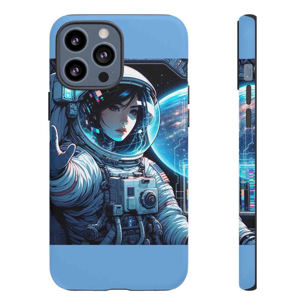 Astronaut Phone Case, Space-Themed Tough Case, Unique Gift for Science Lovers, Trendy Protection for Smartphones, Cool Tech Accessories