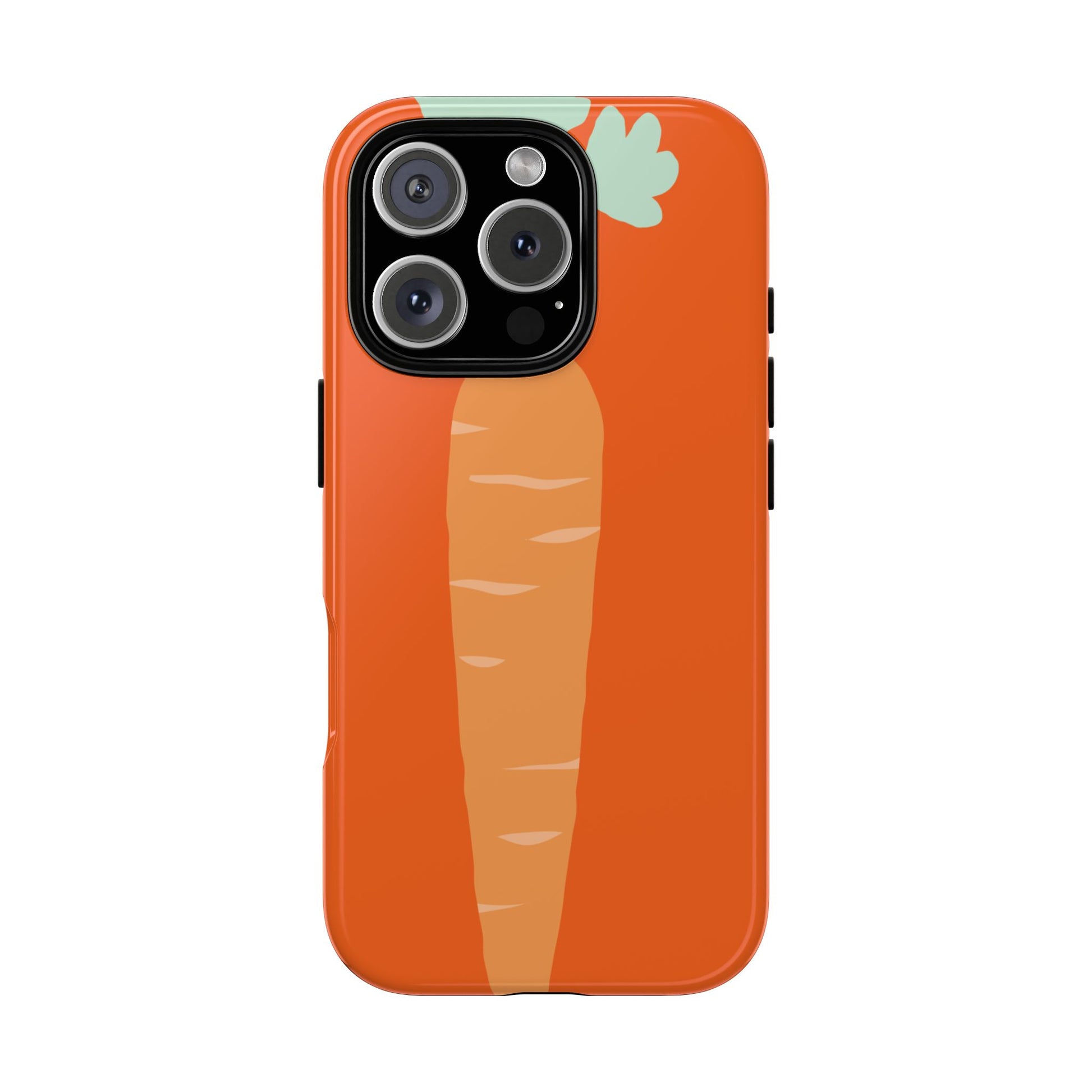 Tough Cases Carrot Phone Case, Cute Smartphone Cover, Fun Gift for Garden Lovers, Fall Decor, Vegan Accessories, Colorful Case
