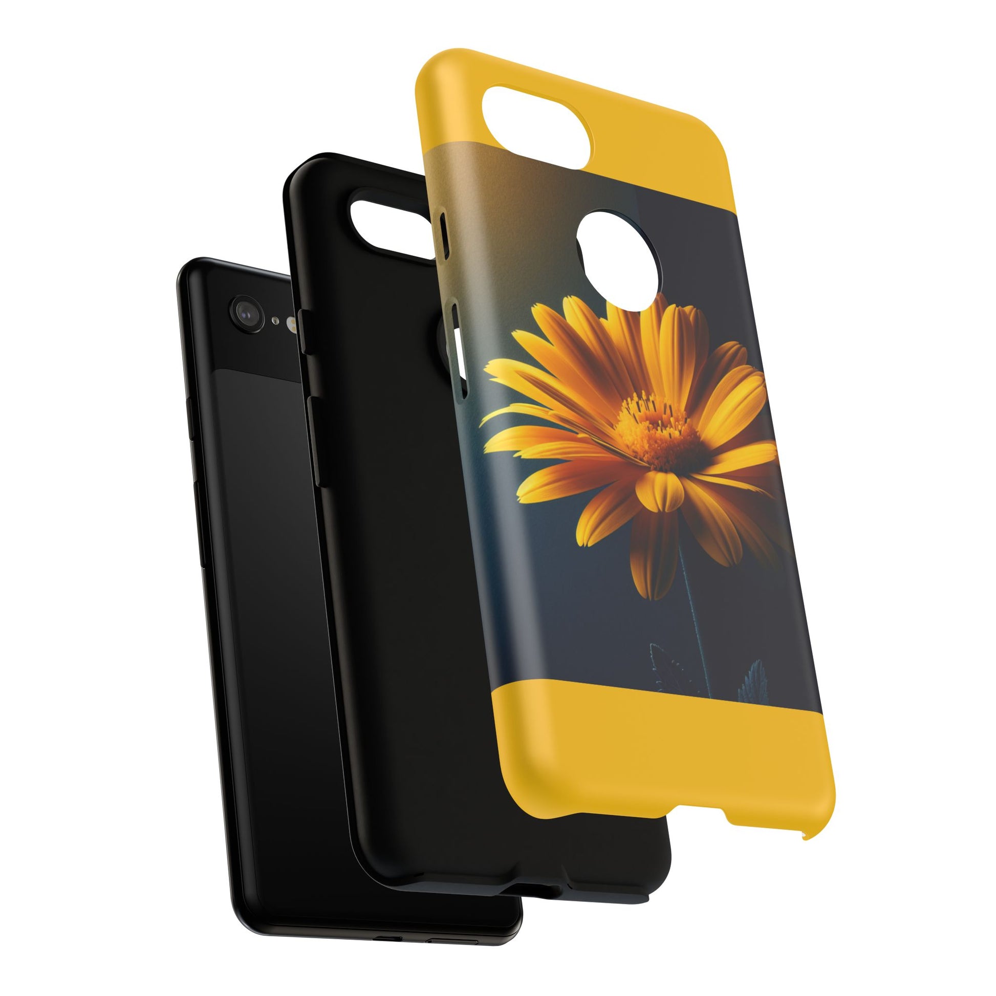 Bright Floral Phone Case | Tough Cases for Nature Lovers, Flower Design, Protective Cover, Gift for Her, Spring Accessories