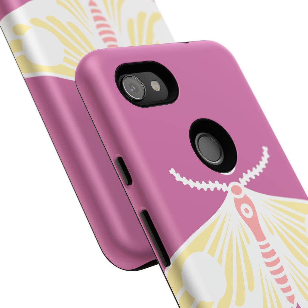 Colorful Moth Phone Case | Tough Cases for iPhone, Unique Gift, Nature Lovers, Boho Style, Trendy Accessories