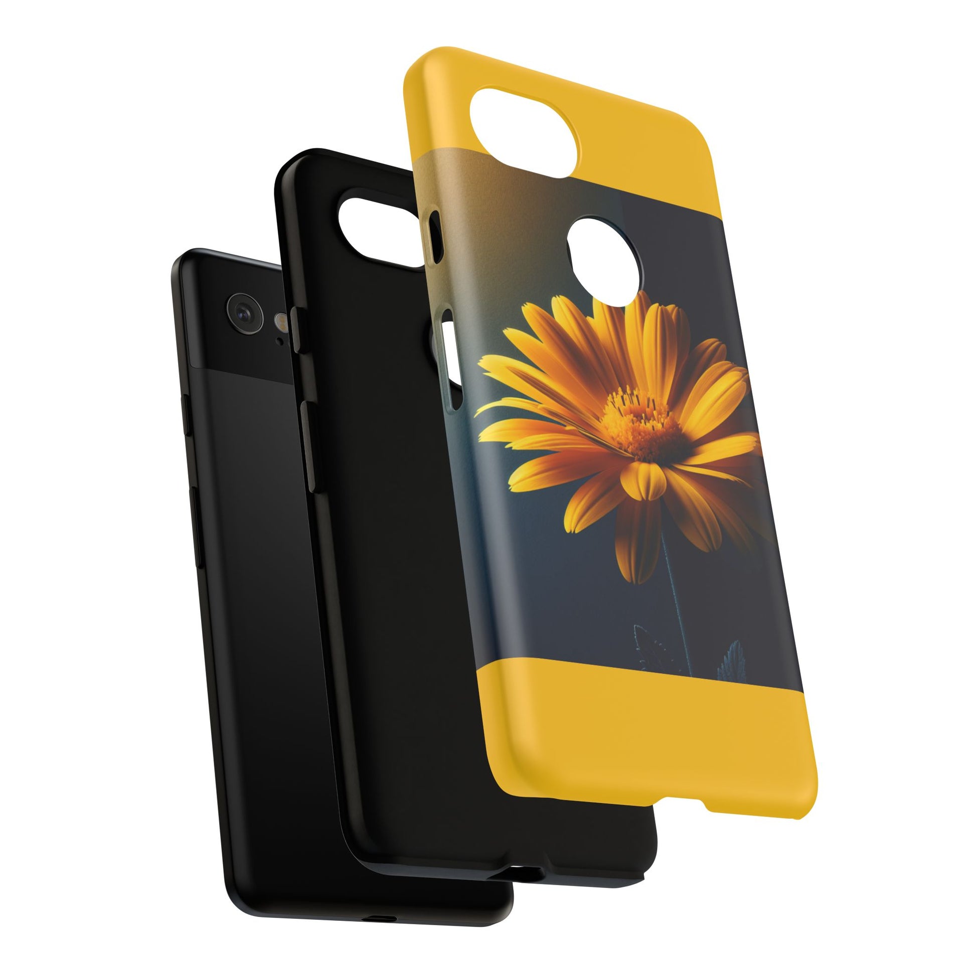 Bright Floral Phone Case | Tough Cases for Nature Lovers, Flower Design, Protective Cover, Gift for Her, Spring Accessories