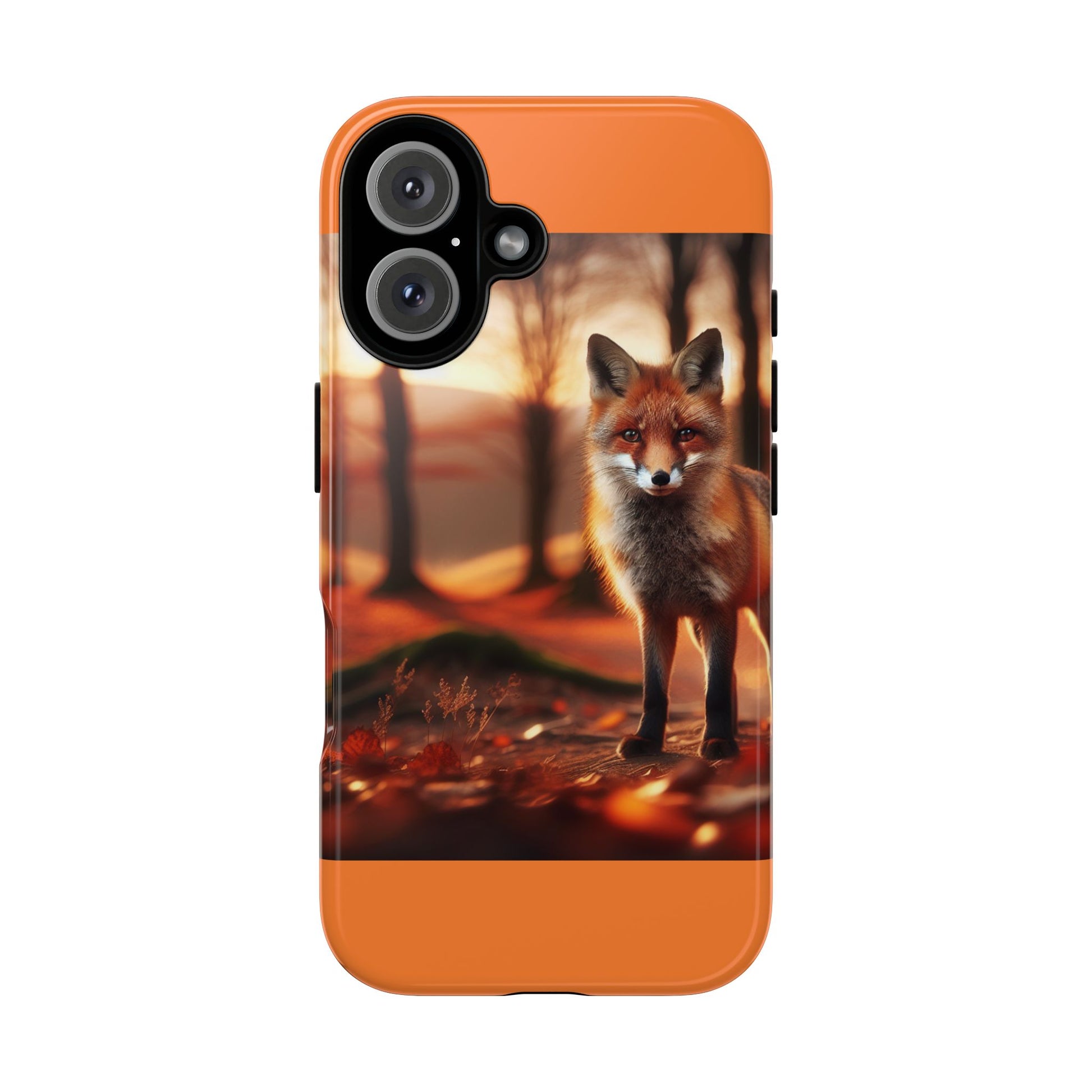 Fox Phone Case with Autumn Vibe, Fall Aesthetic, Nature Lover Gift, Tough Protection, Cute Animal Design