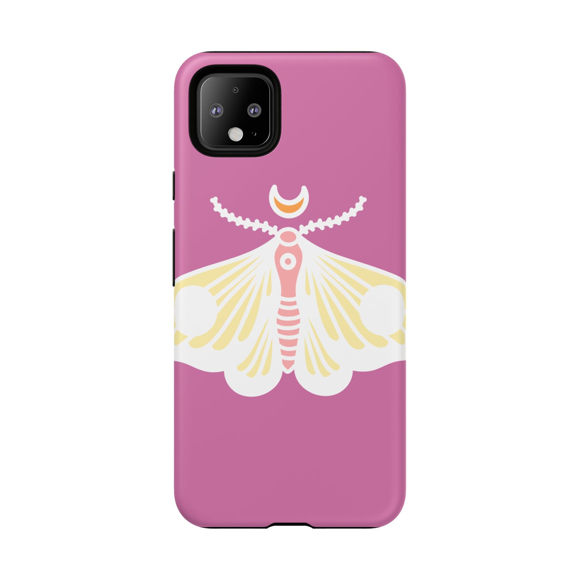 Colorful Moth Phone Case | Tough Cases for iPhone, Unique Gift, Nature Lovers, Boho Style, Trendy Accessories
