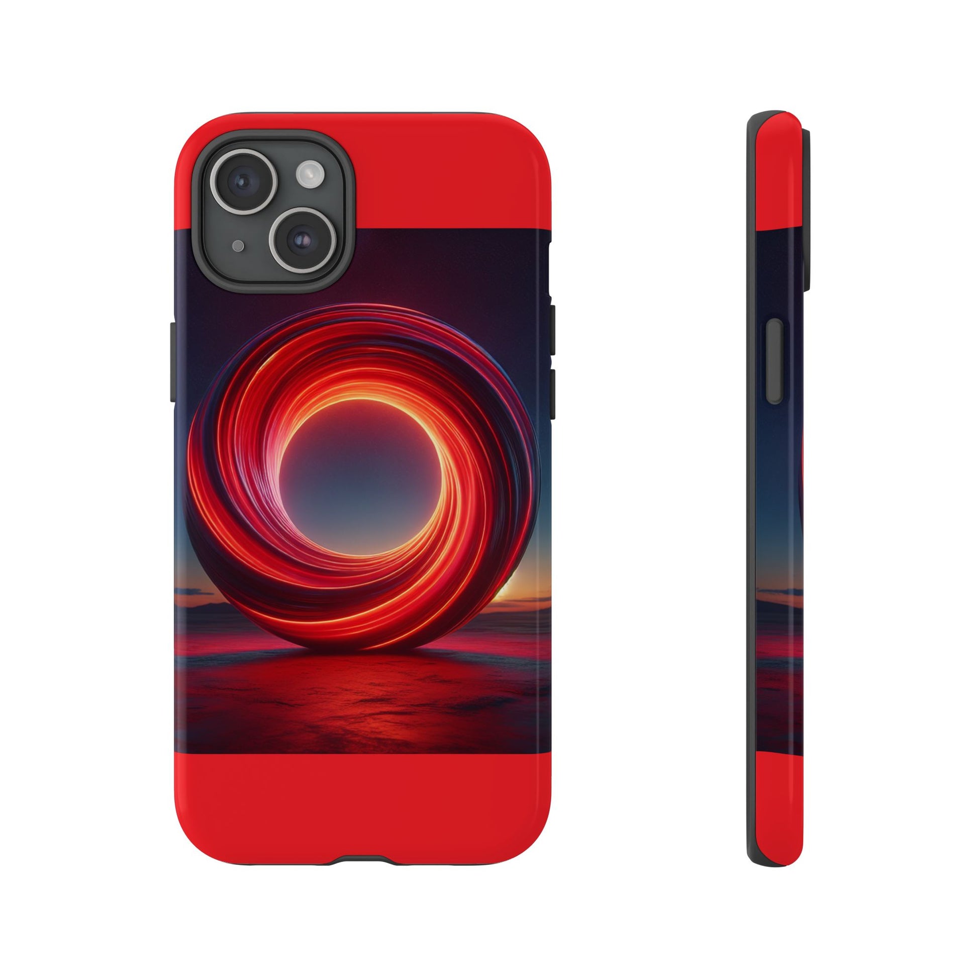 Vibrant Phone Case with Abstract Design, Tough Cases for Tech Lovers, Sleek Protection, Gift for Friends, Customizable Mobile Accessory