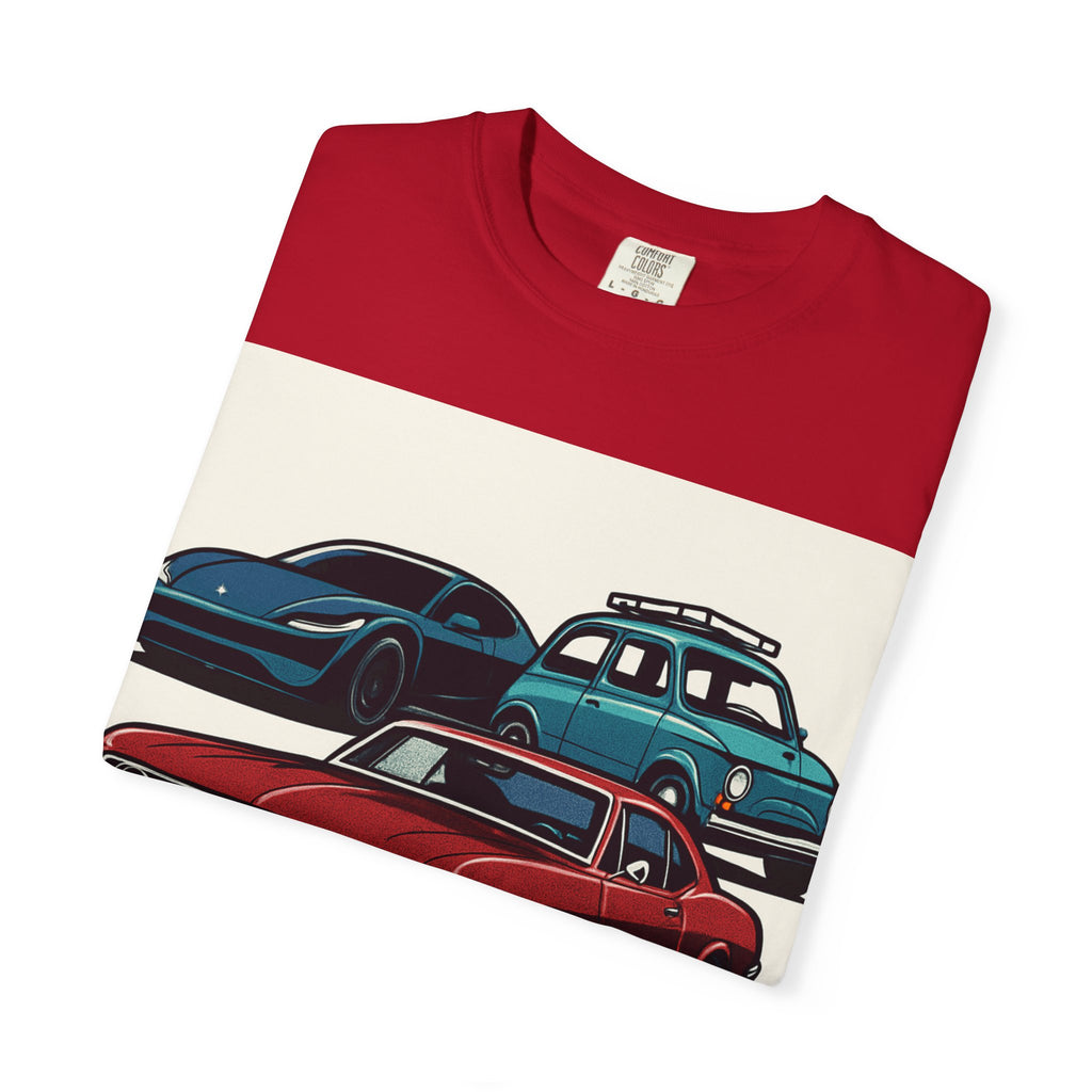 Three of a Kind Vintage Cars T-Shirt