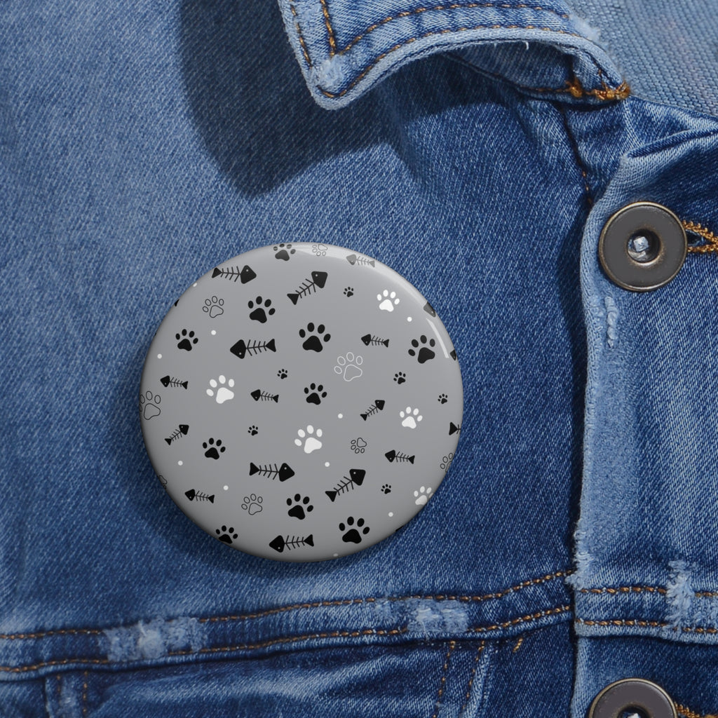 Custom Pet-Themed Pin Buttons, Animal Lover Gifts, Cute Badge Pins, Pet Memorials, Fun Accessories